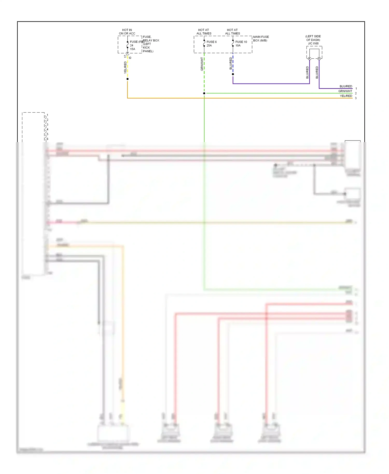 Wiring diagram wht for Subaru Outback BR (2009-2012) (89 of 97)