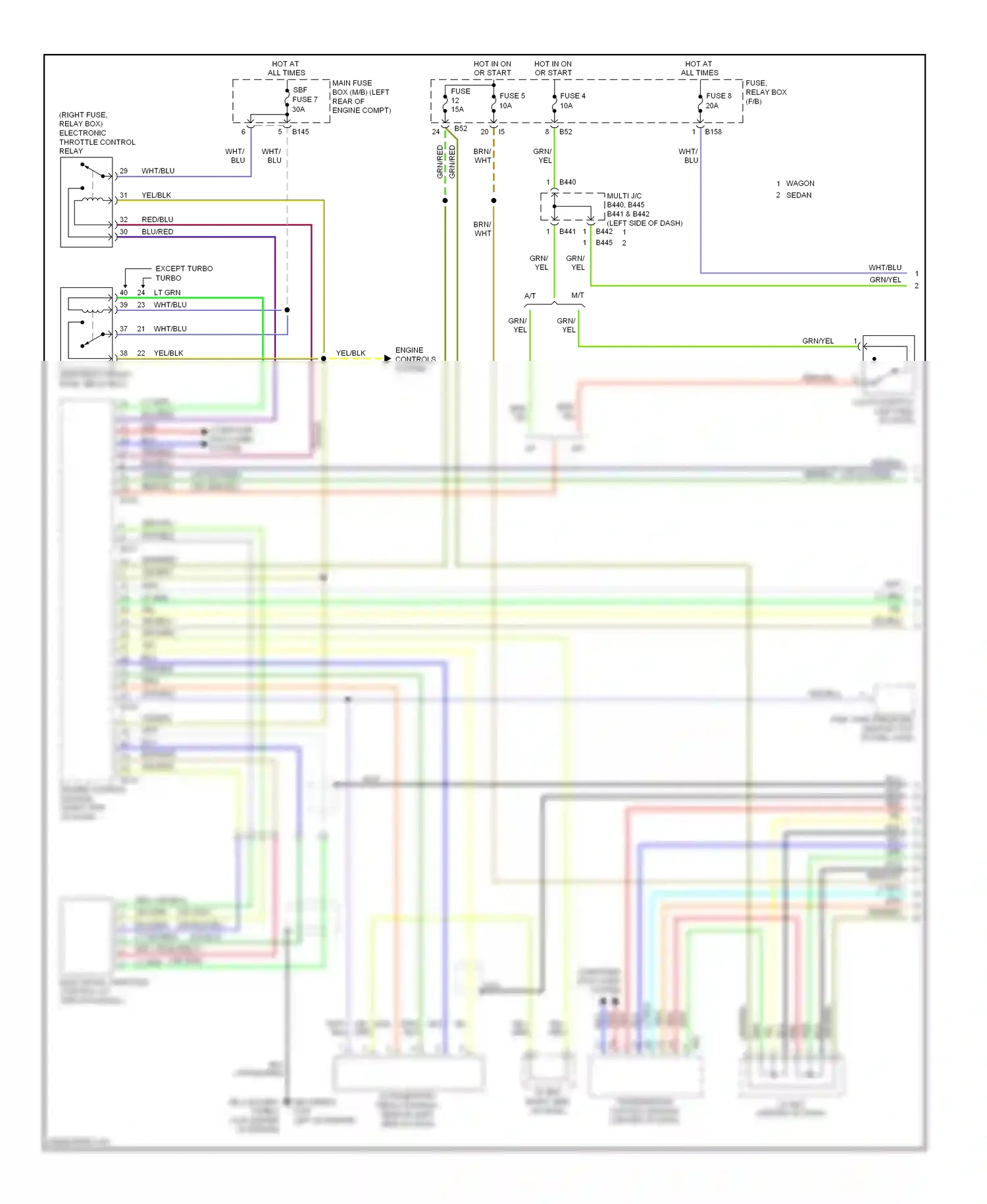 Wiring diagram wht/blu for Subaru Outback BR (2009-2012) (4 of 66)
