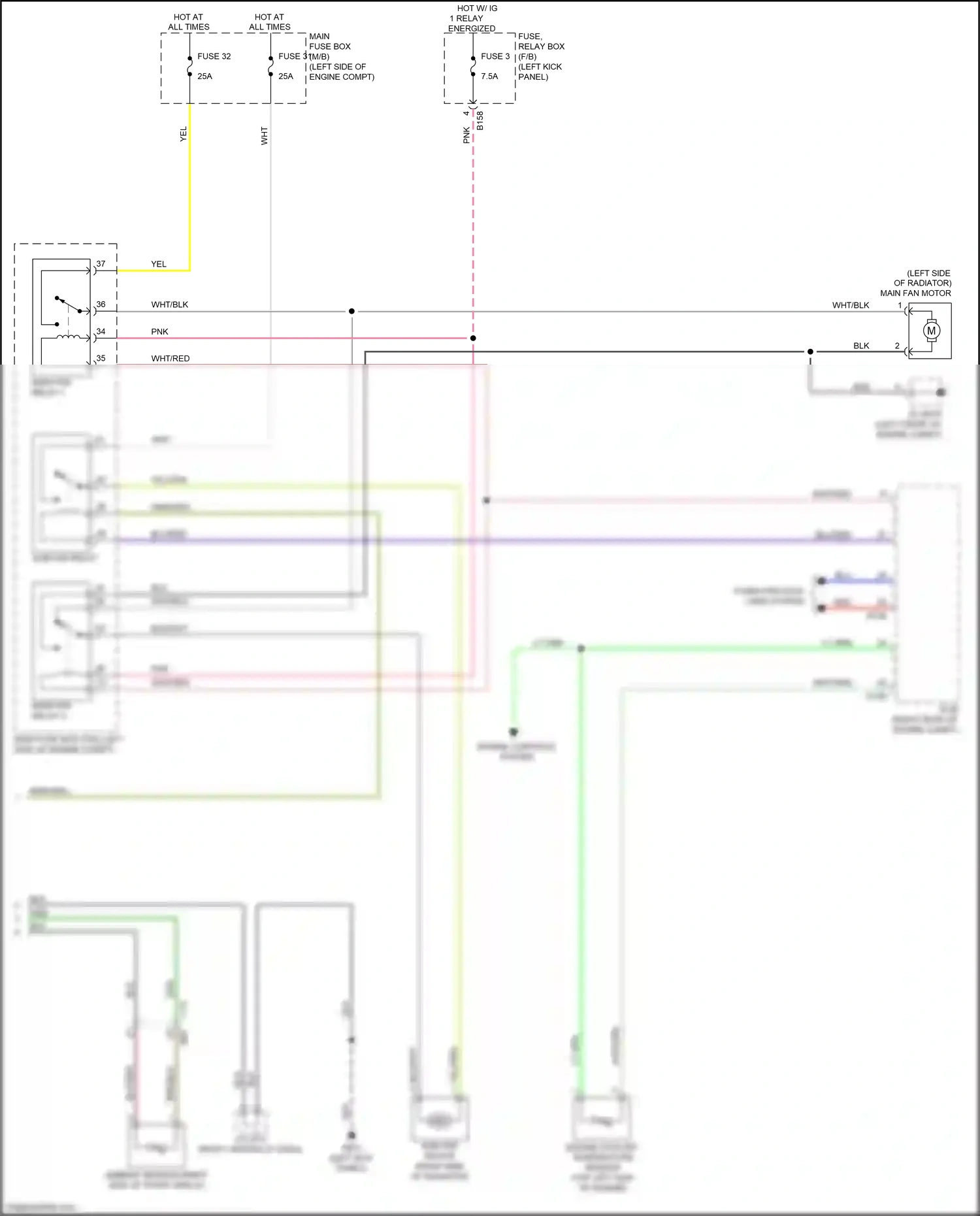 Wiring diagram computer data lines system for Subaru Outback BS facelift (2017-2021) (63 of 77)