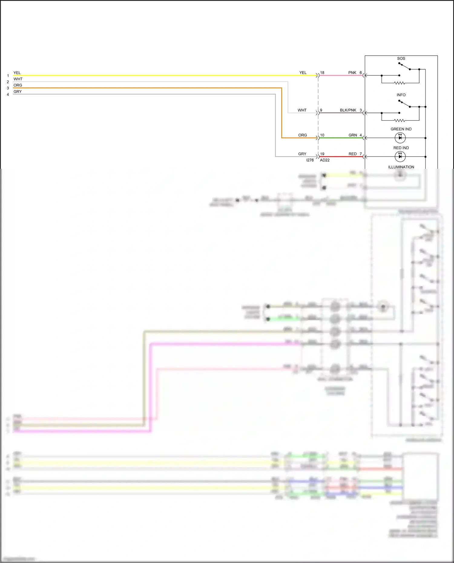 Wiring diagram gry for Subaru Outback BS facelift (2017-2021) (30 of 79)