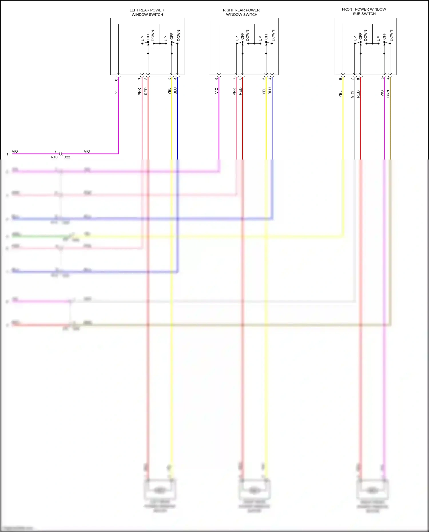 Wiring diagram pnk for Subaru Outback BS facelift (2017-2021) (17 of 111)