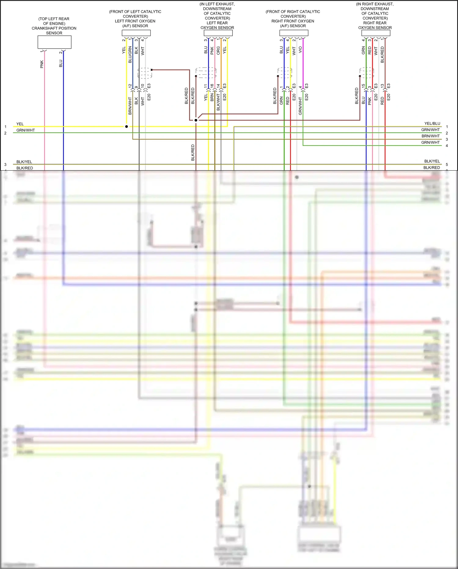 Wiring diagram red for Subaru Outback BS facelift (2017-2021) (131 of 131)