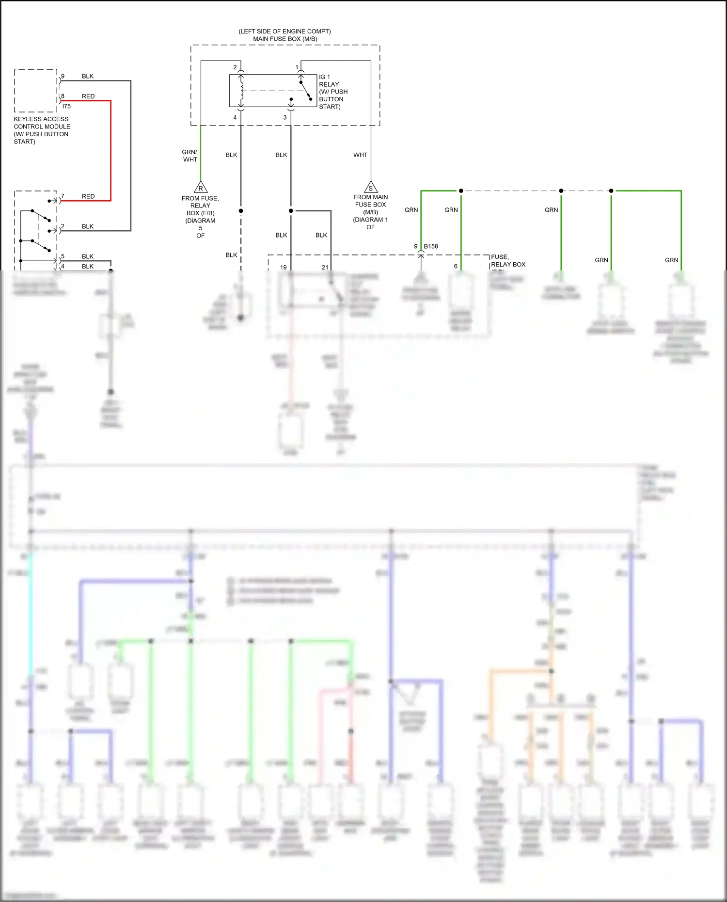 Wiring diagram tpms control module for Subaru Outback BS facelift (2017-2021) (4 of 5)
