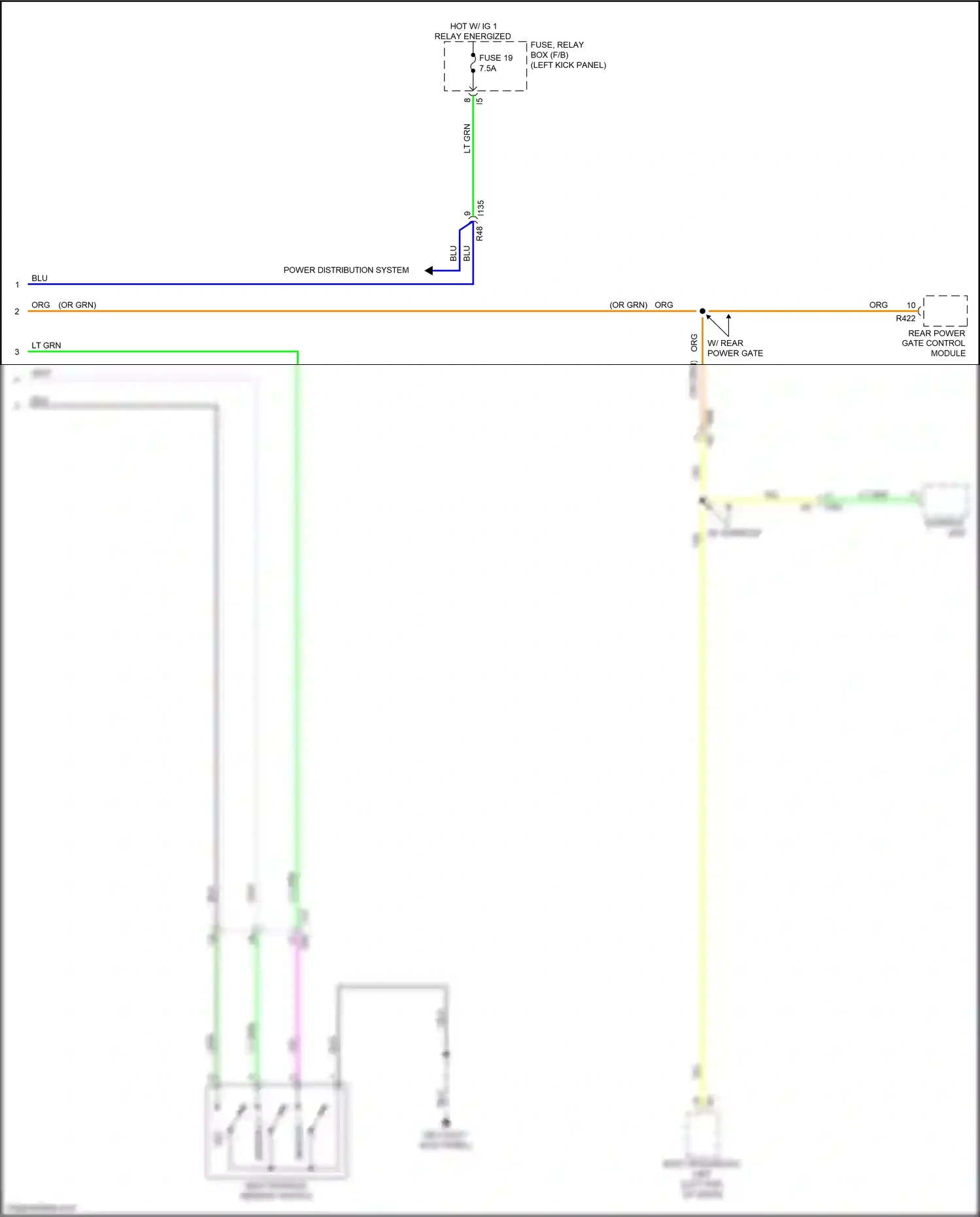 Wiring diagram vio for Subaru Outback BS facelift (2017-2021) (69 of 97)