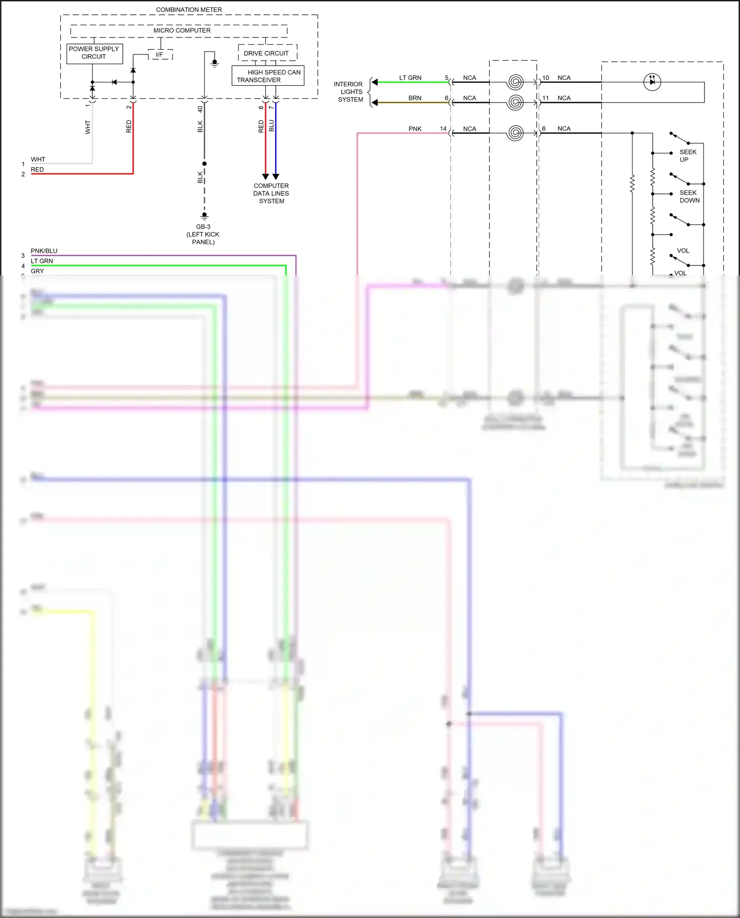 Wiring diagram vio for Subaru Outback BS facelift (2017-2021) (38 of 97)