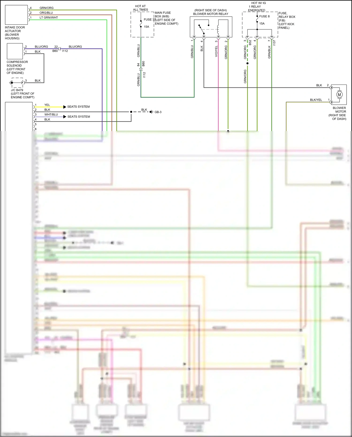 Wiring diagram red for Subaru Outback BS (2014-2018) (112 of 124)