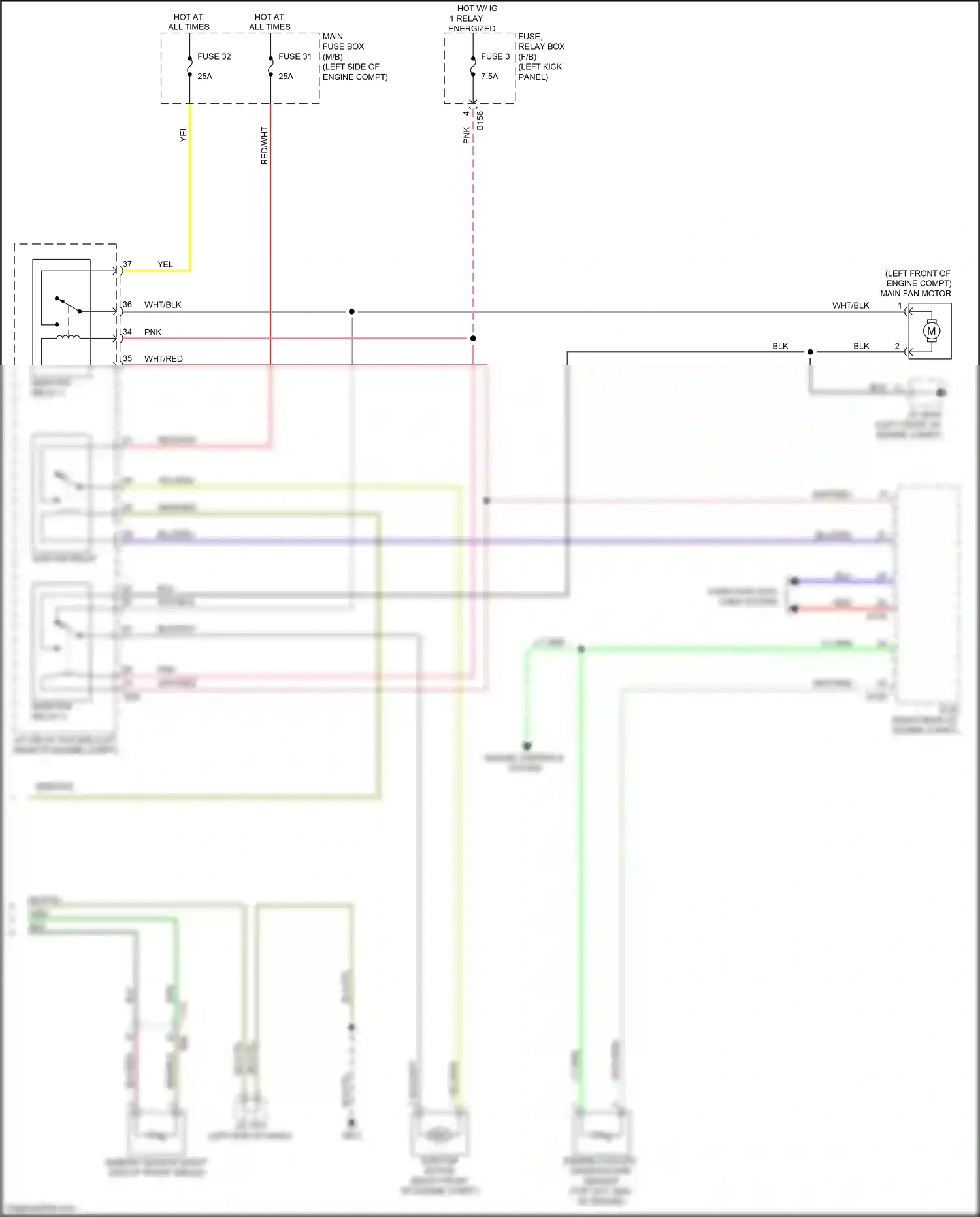 Wiring diagram red for Subaru Outback BS (2014-2018) (106 of 124)