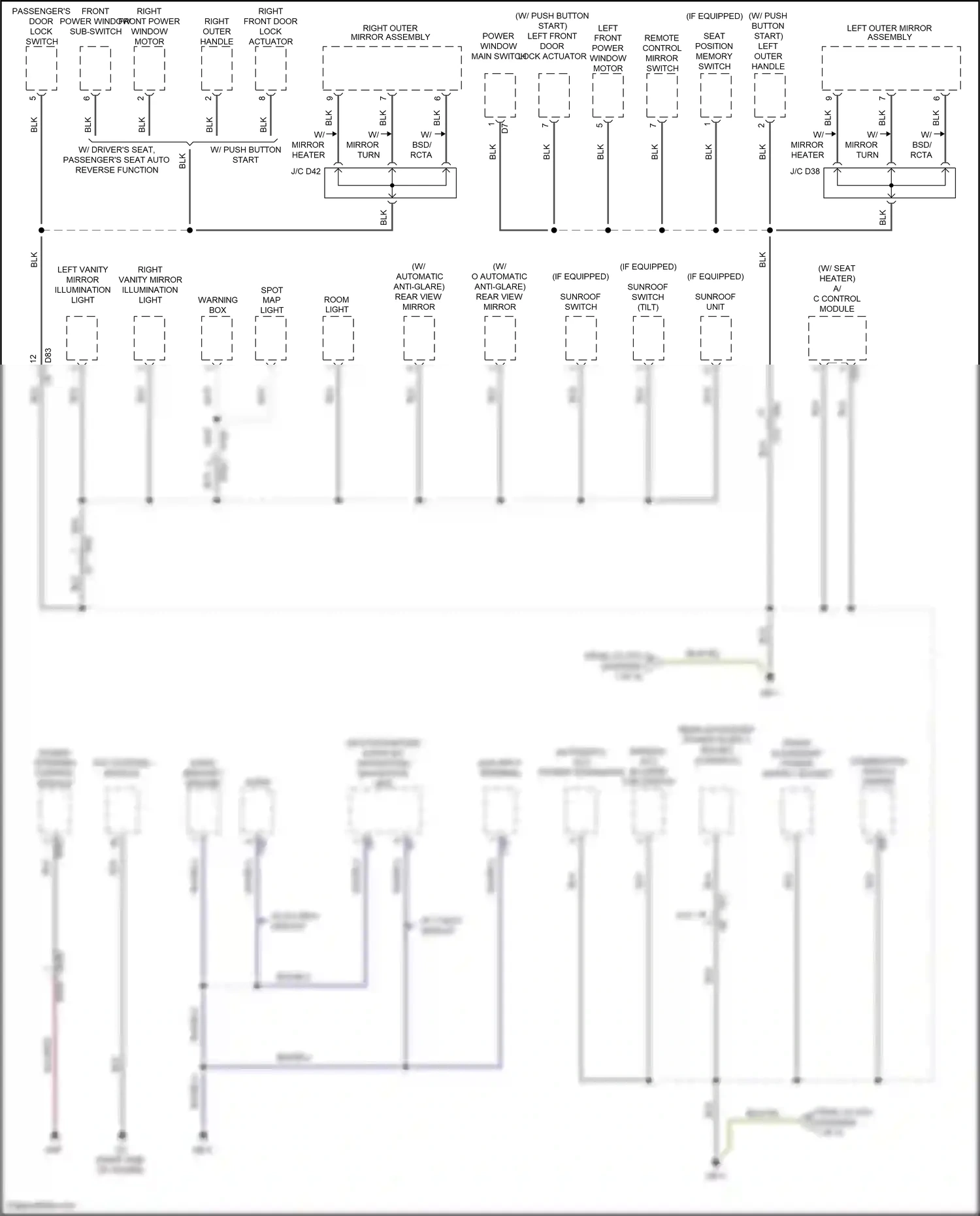 Subaru Outback BS (2014-2018) (w/ push button start) wiring diagram  (4 of 19)