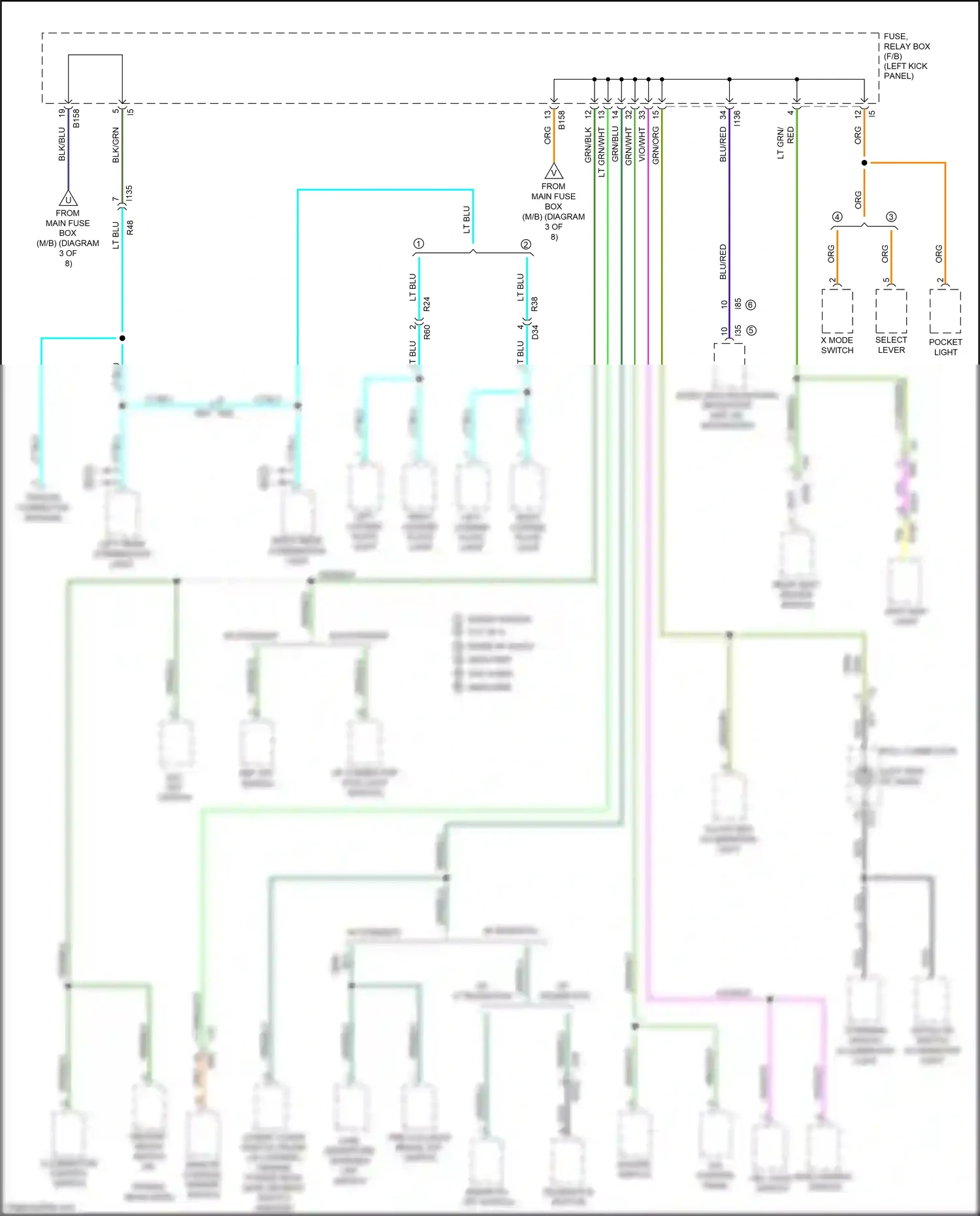 Wiring diagram wht for Subaru Outback BS (2014-2018) (79 of 109)