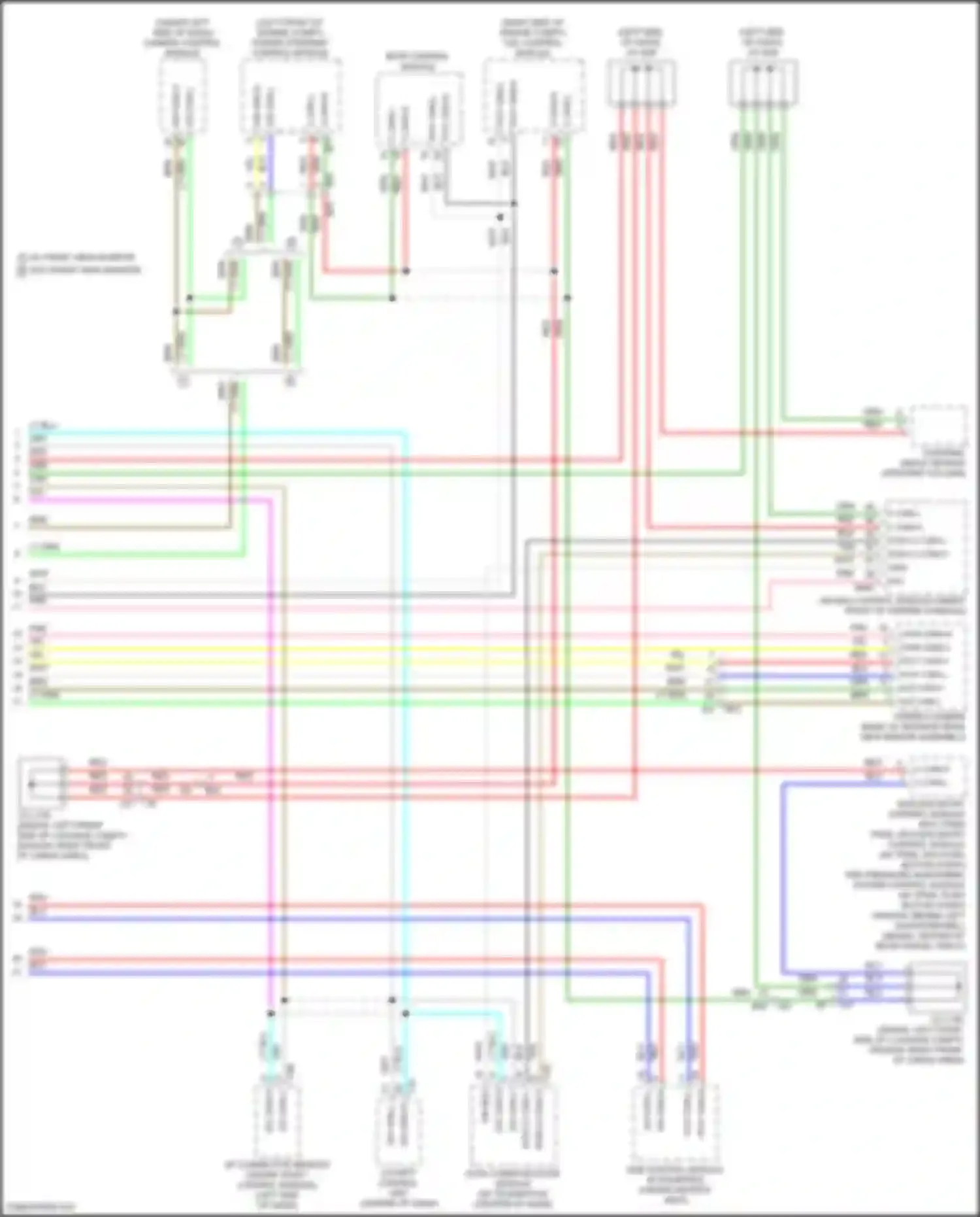 Outback Subaru BT facelift (2022-2024): Computer data lines circuit (4 of 4)