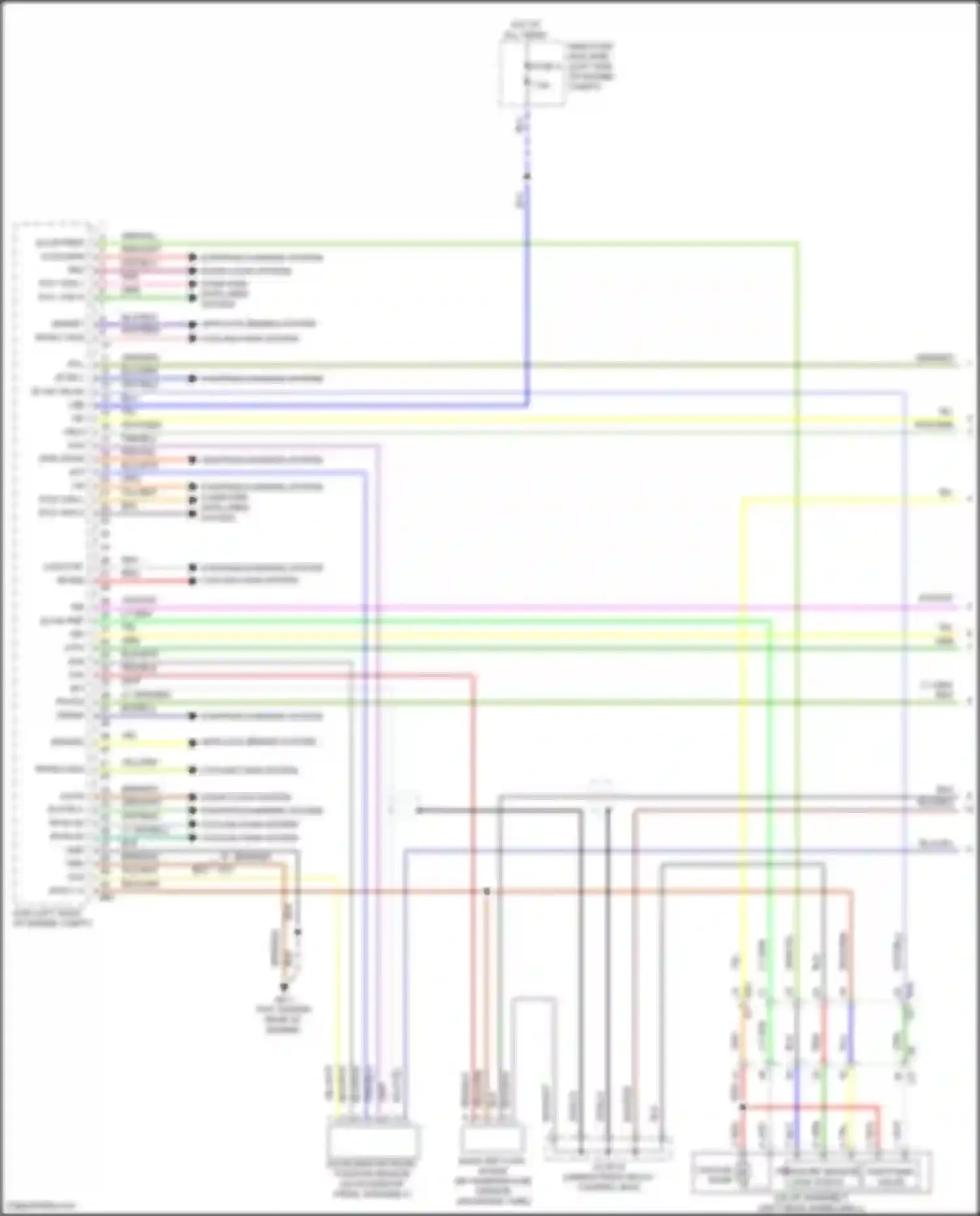 Outback Subaru BT facelift (2022-2024): Wiring diagram engine performance 2.4l turbo (1 of 7)