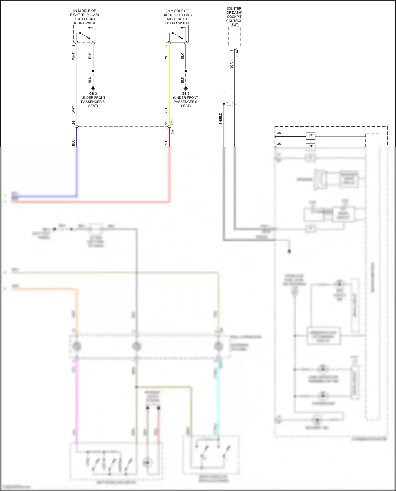 Wiring diagram blu for Subaru Outback BT facelift (2022-2024) (128 of 146)