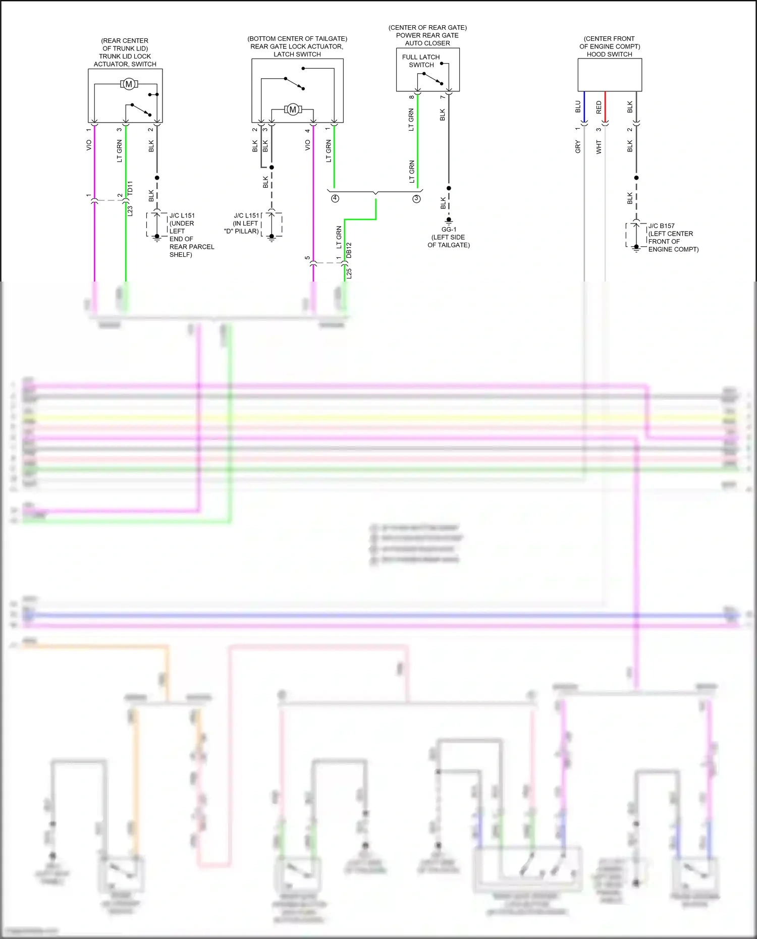 Wiring diagram blu for Subaru Outback BT facelift (2022-2024) (36 of 146)
