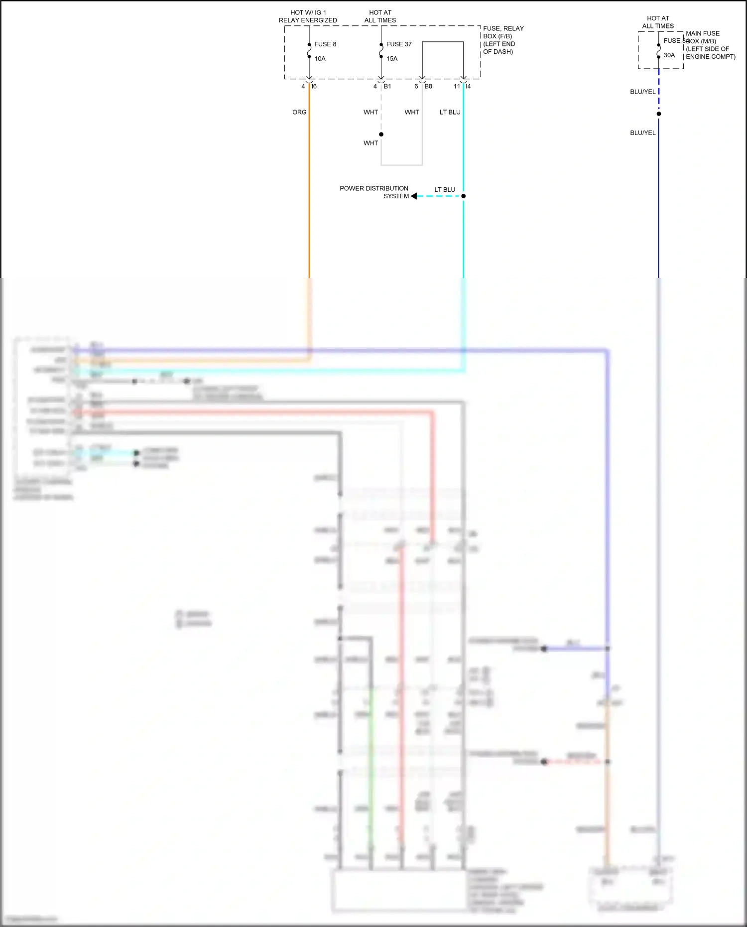 Wiring diagram cockpit control module for Subaru Outback BT facelift (2022-2024) (9 of 9)