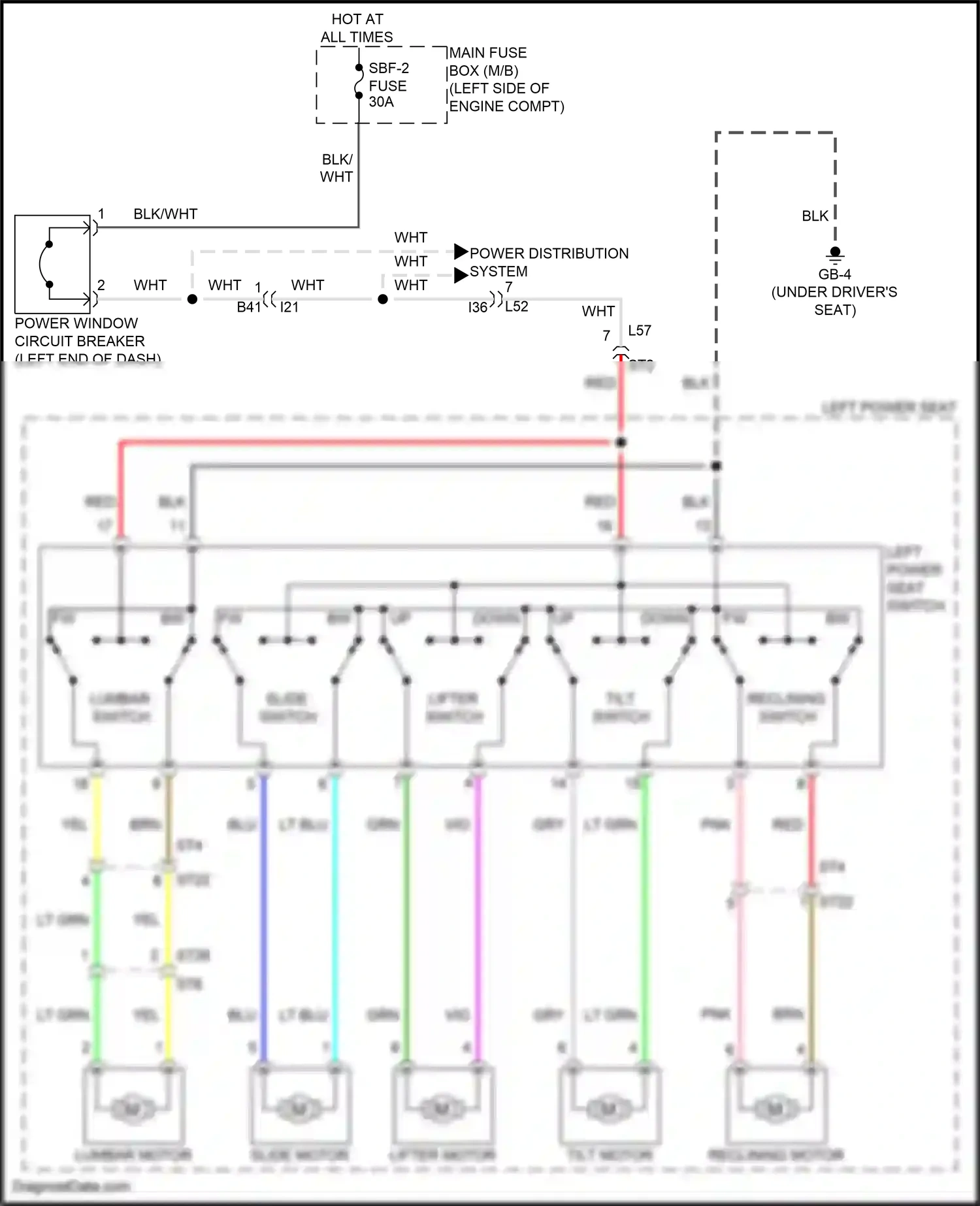 Wiring diagram down up for Subaru Outback BT facelift (2022-2024) (1 of 1)