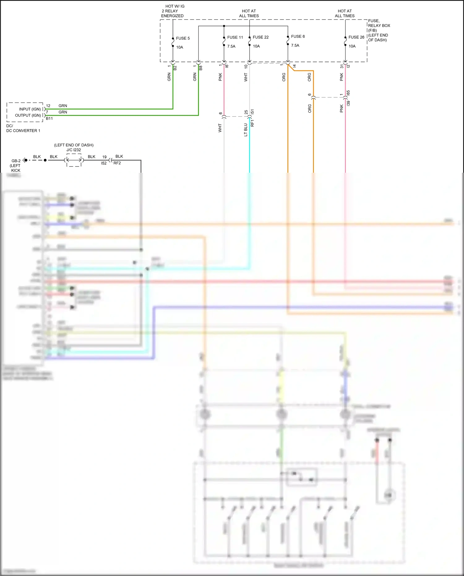 Wiring diagram set- for Subaru Outback BT facelift (2022-2024) (1 of 4)