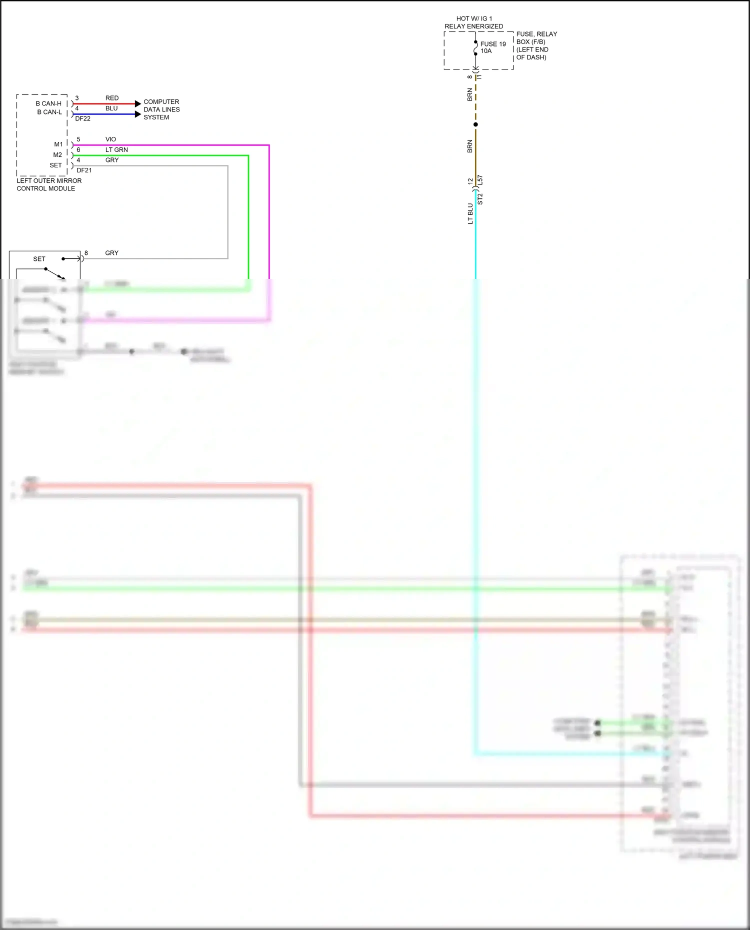 Wiring diagram set- for Subaru Outback BT facelift (2022-2024) (4 of 4)