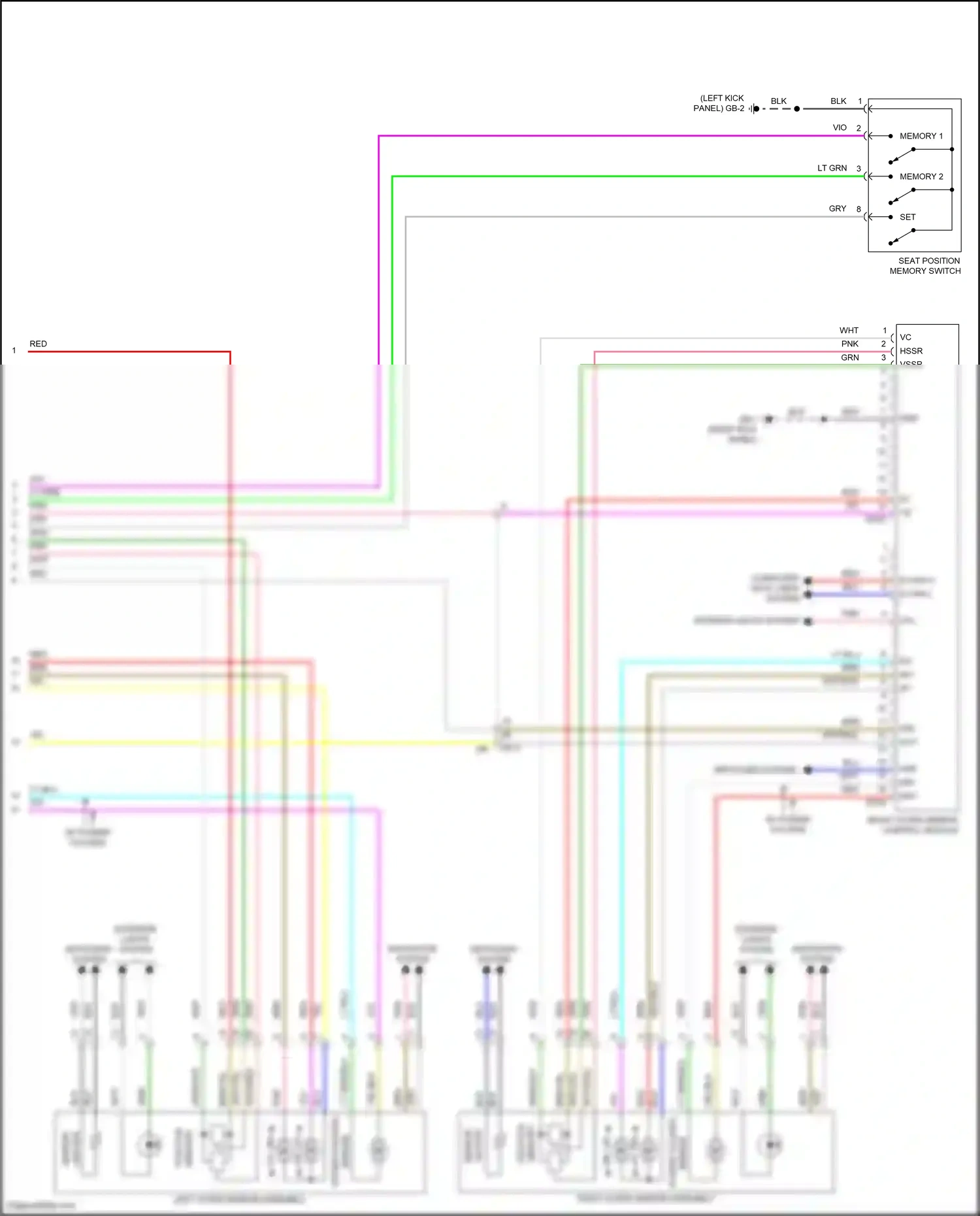 Wiring diagram set- for Subaru Outback BT facelift (2022-2024) (3 of 4)