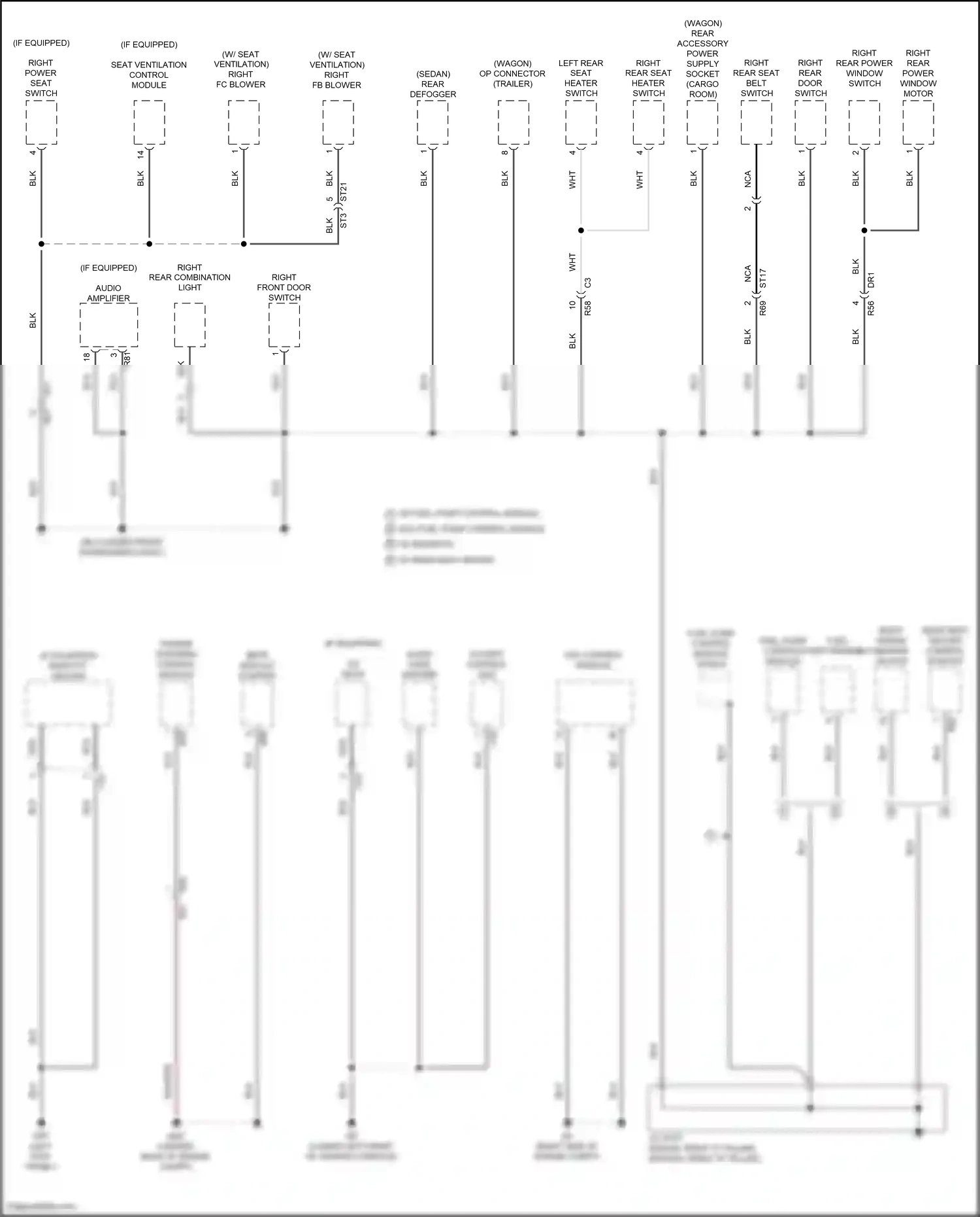 Wiring diagram vdc control module for Subaru Outback BT facelift (2022-2024) (4 of 8)