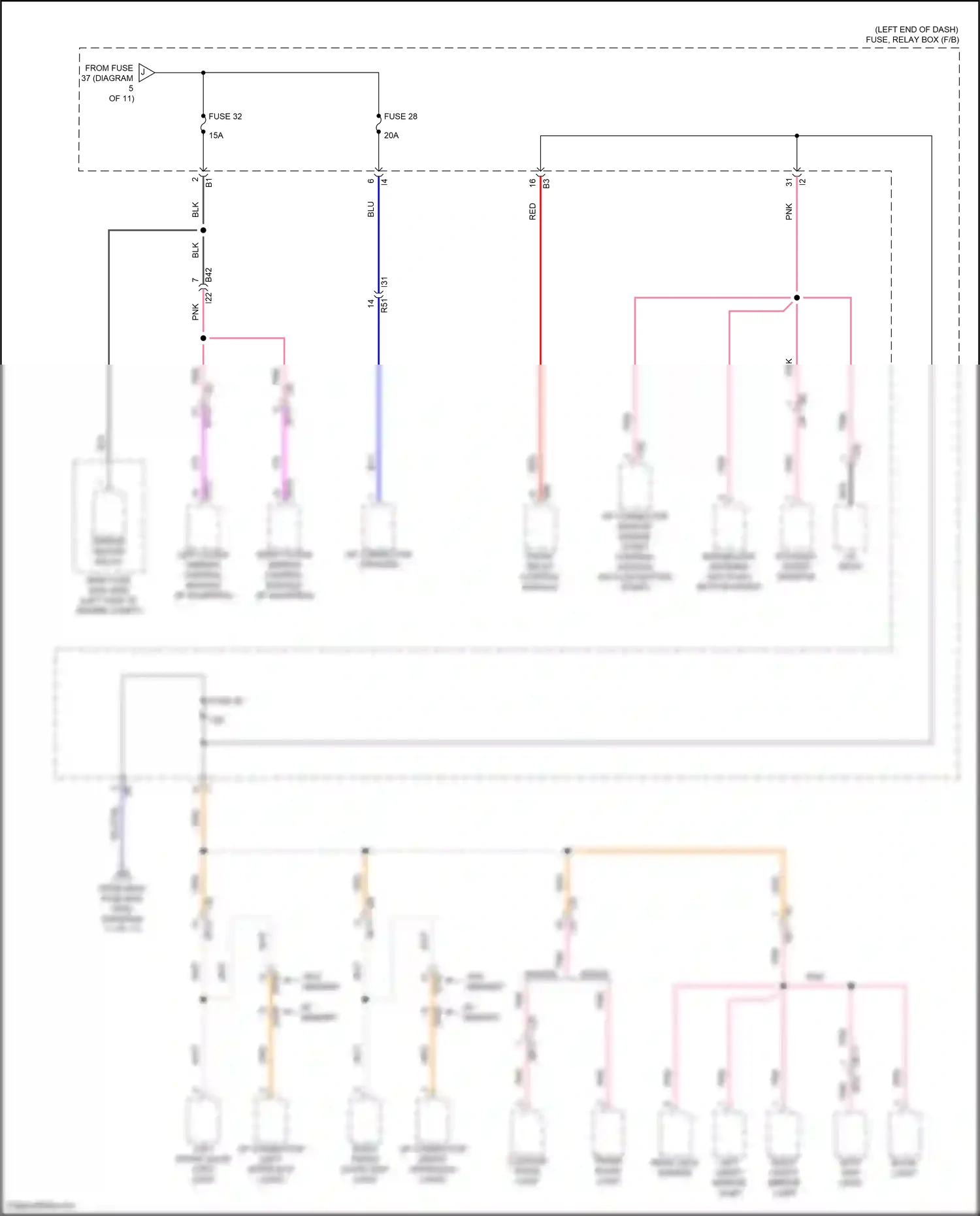Wiring diagram w/ memory for Subaru Outback BT facelift (2022-2024) (9 of 12)