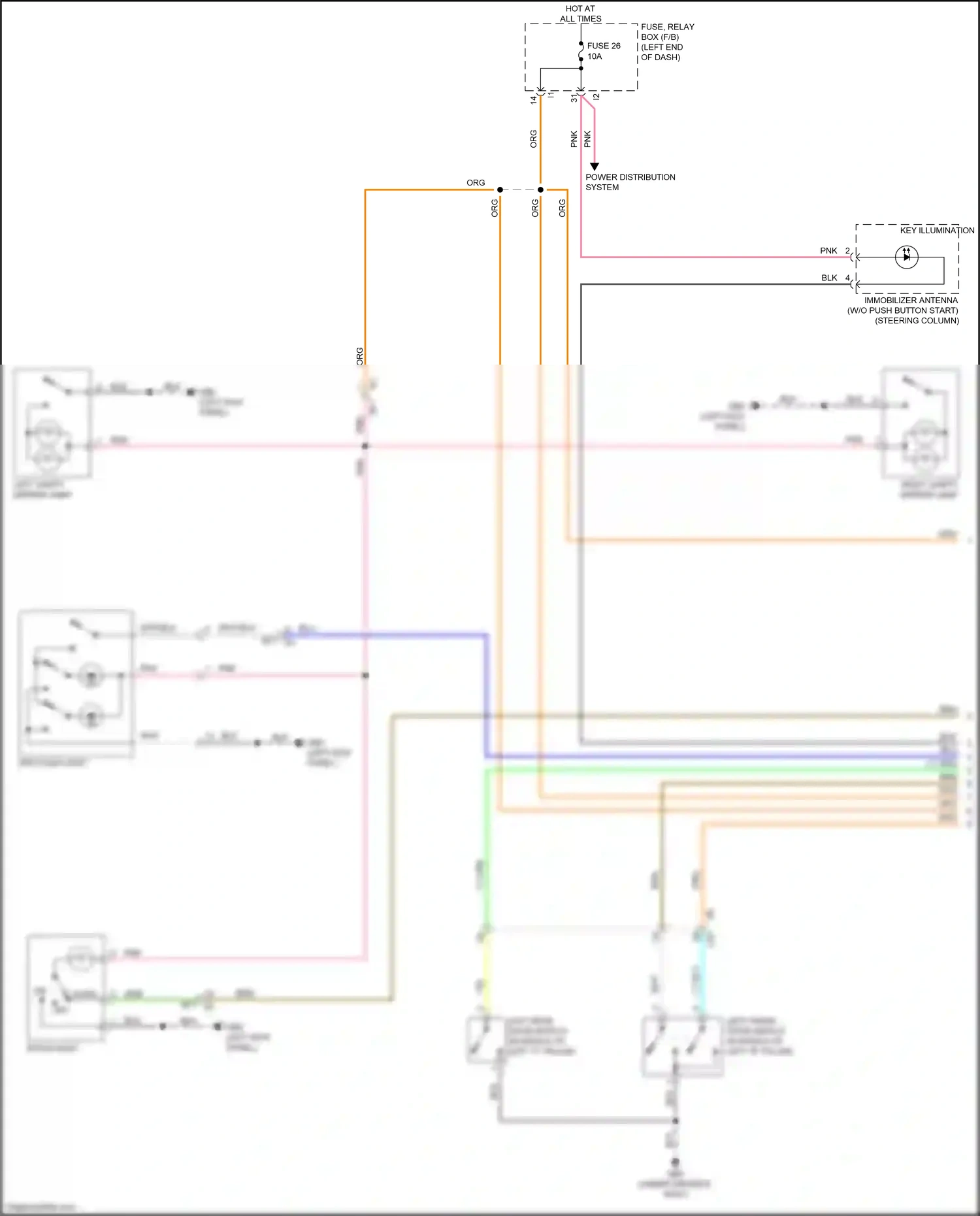 Wiring diagram blk for Subaru Outback BT (2019-2024) (81 of 153)