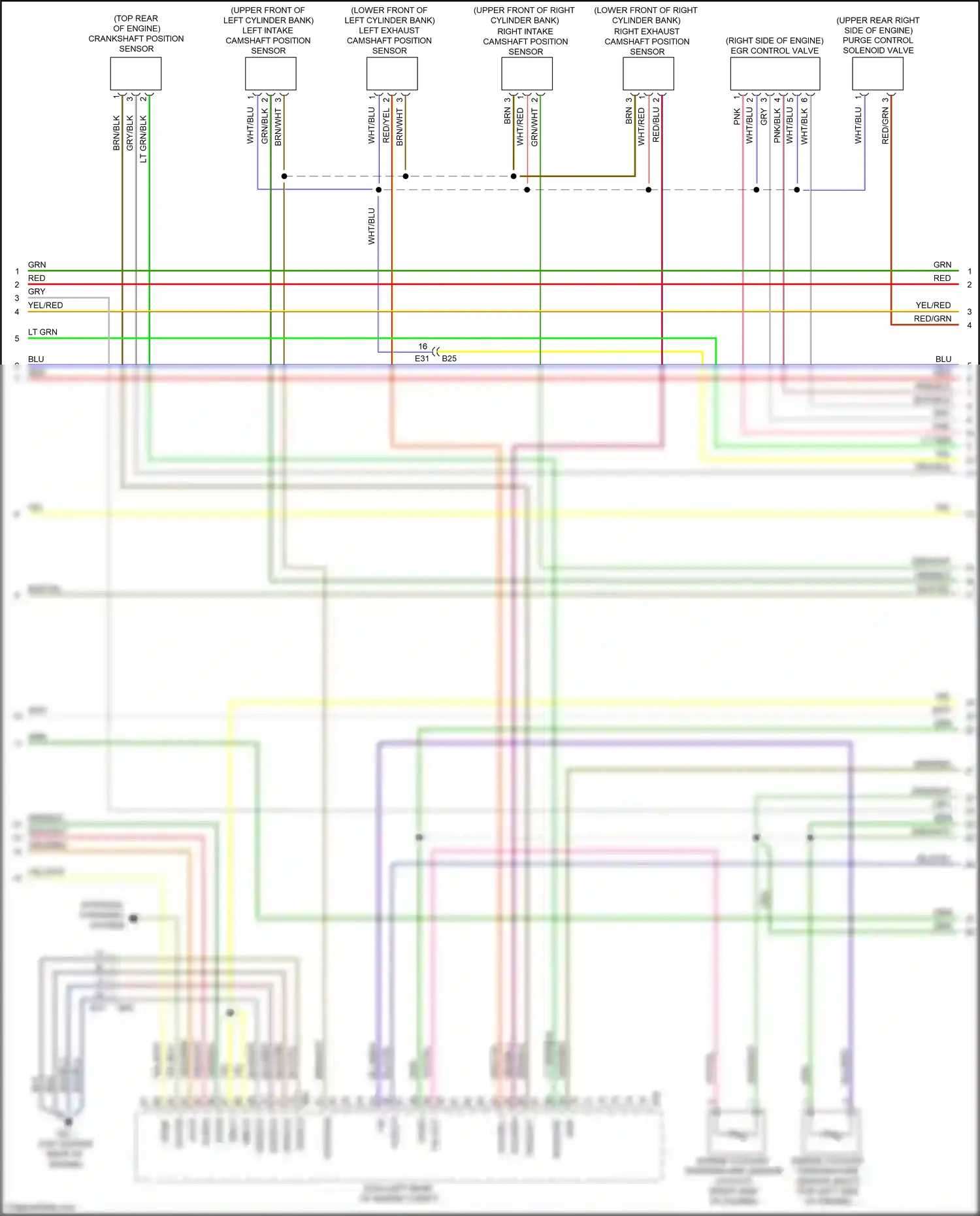 Wiring diagram blk for Subaru Outback BT (2019-2024) (147 of 153)