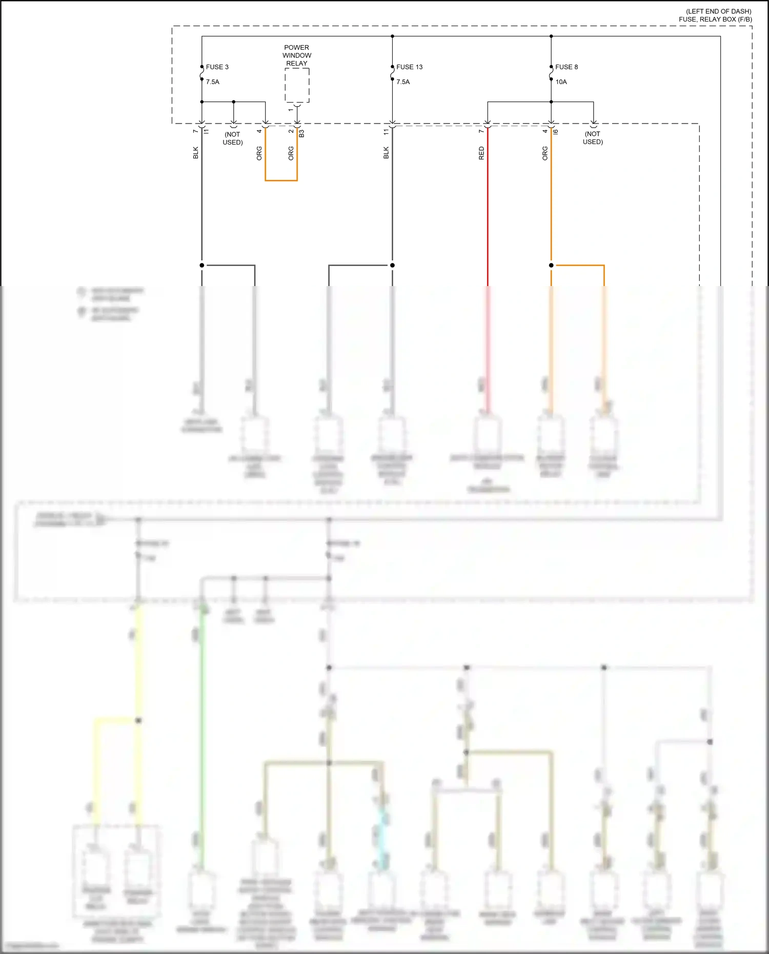 Wiring diagram cockpit control unit for Subaru Outback BT (2019-2024) (8 of 8)