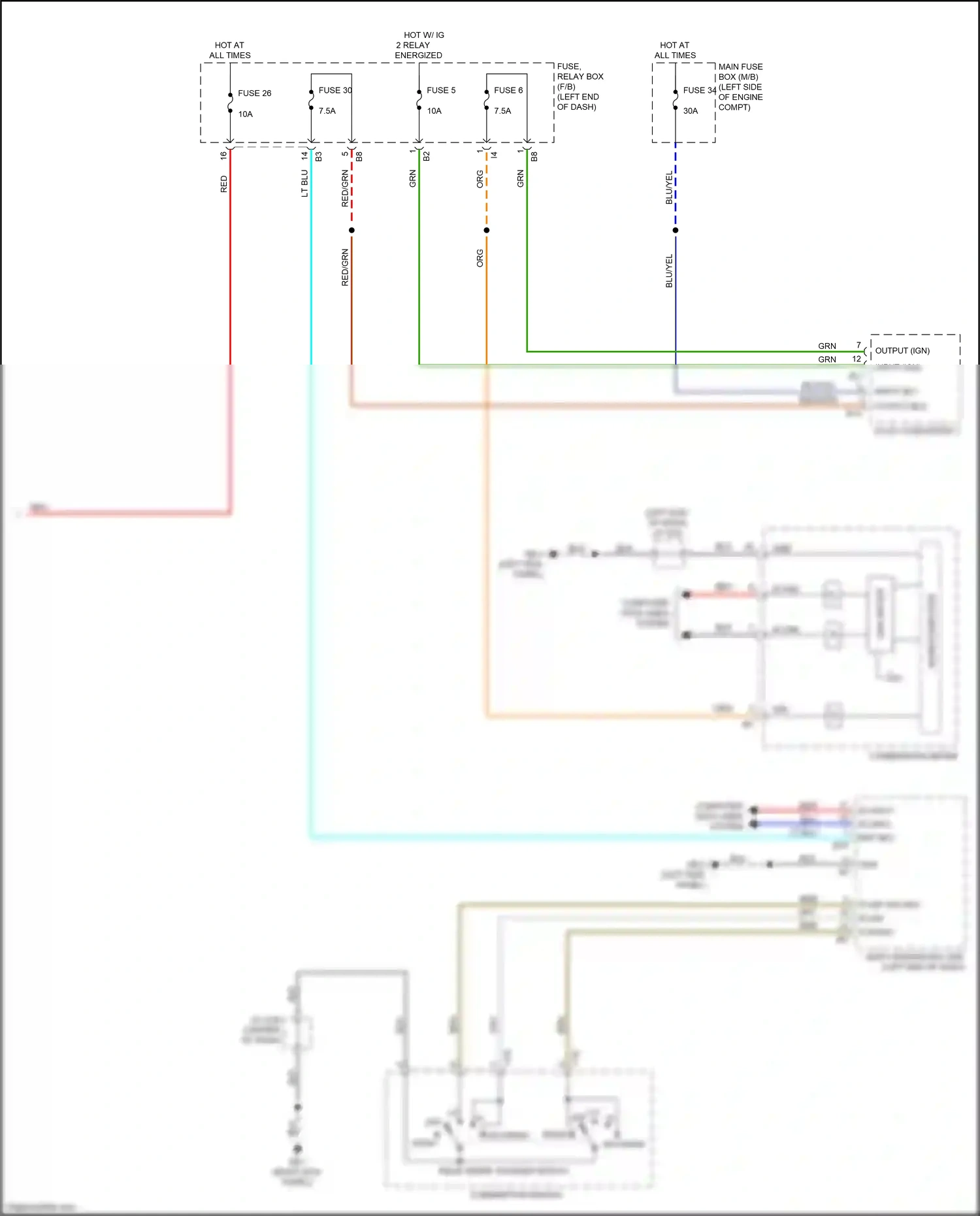 Wiring diagram org/ for Subaru Outback BT (2019-2024) (29 of 108)