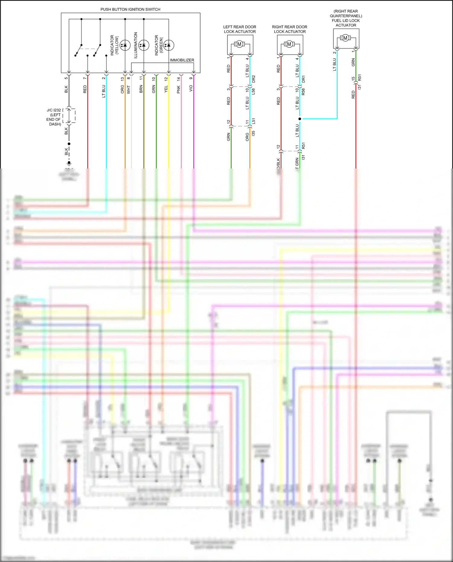 Wiring diagram red/blk for Subaru Outback BT (2019-2024) (3 of 21)