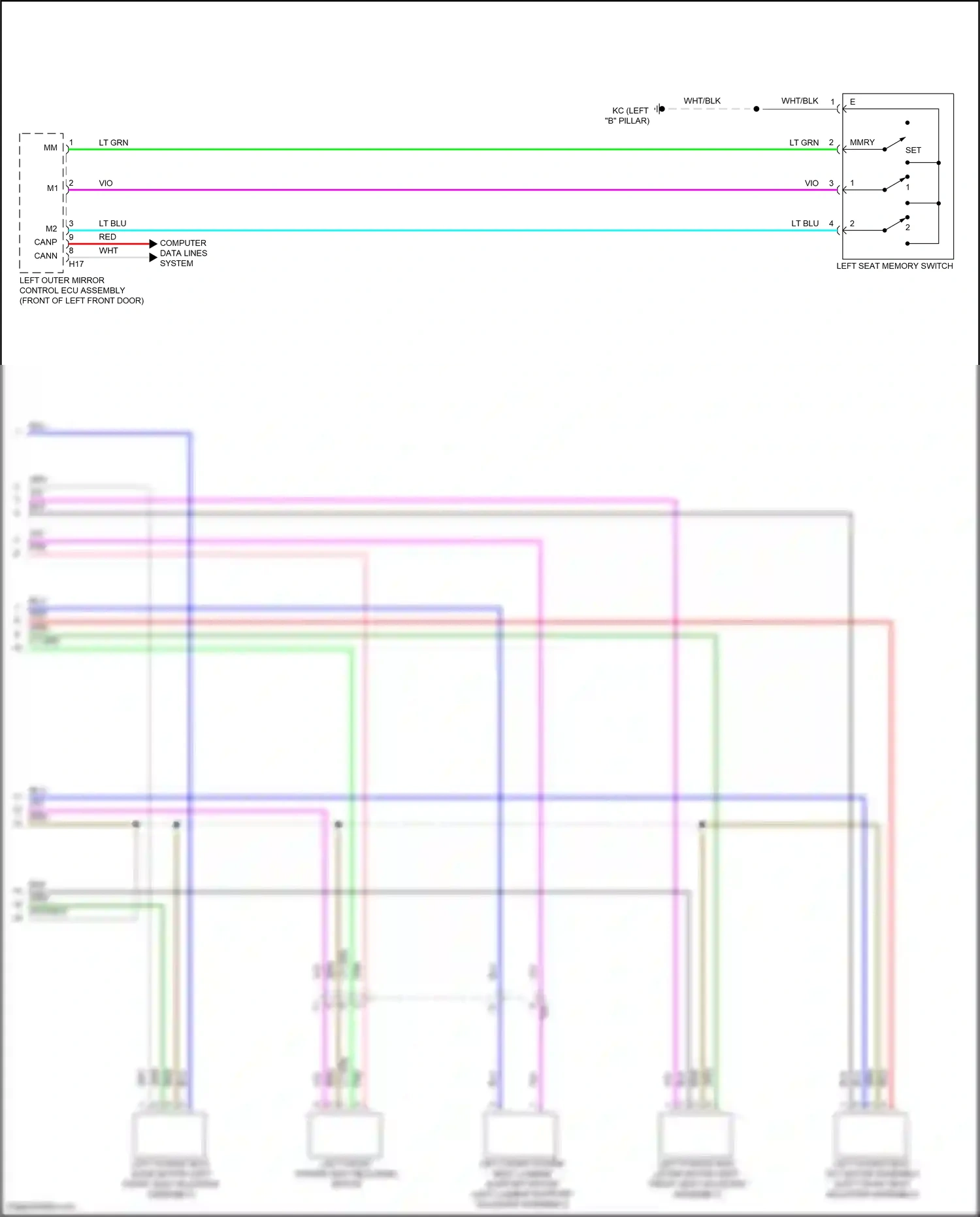Subaru Solterra I (2022-2024) computer data lines system wiring diagram  (4 of 83)