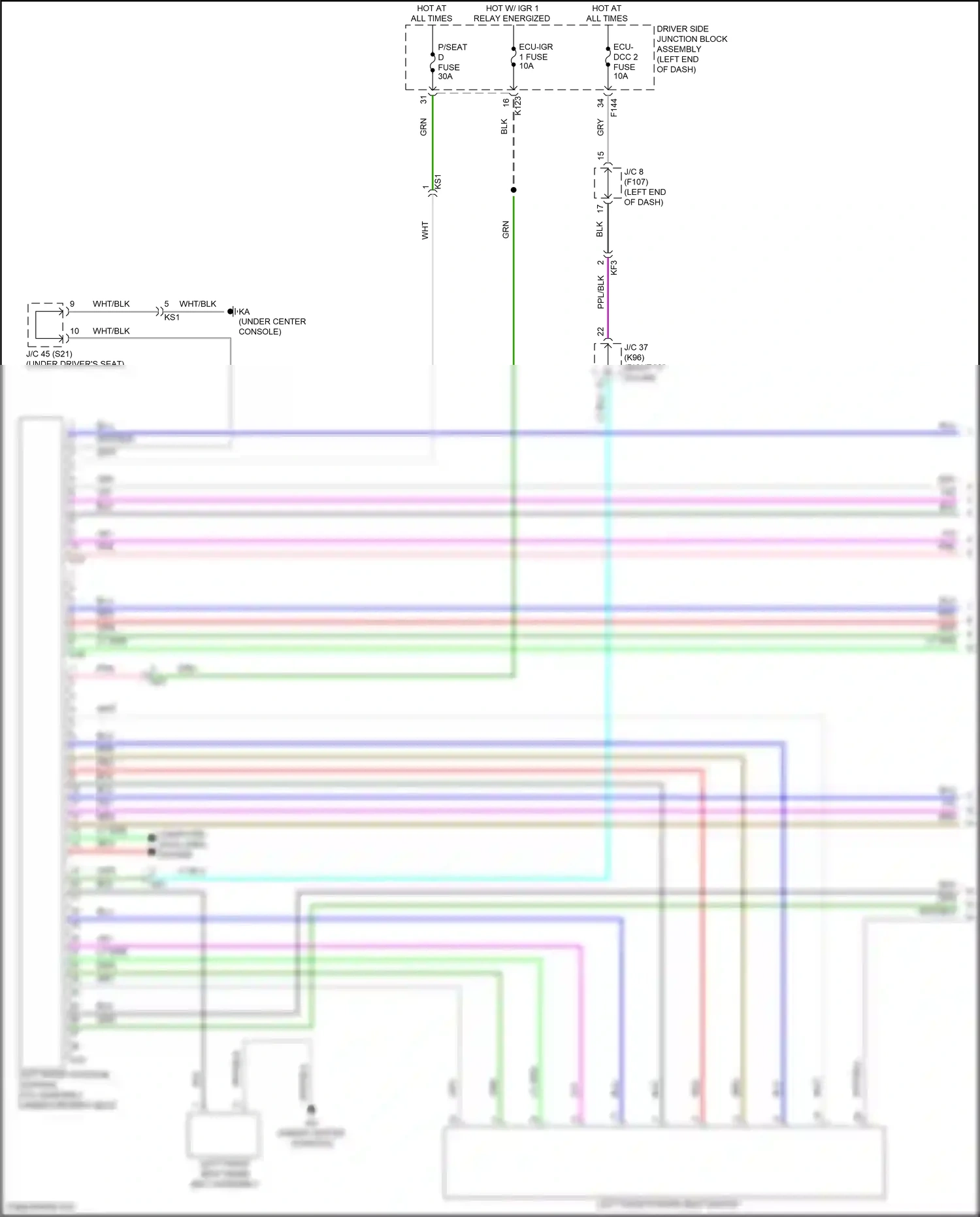 Subaru Solterra I (2022-2024) computer data lines system wiring diagram  (3 of 83)