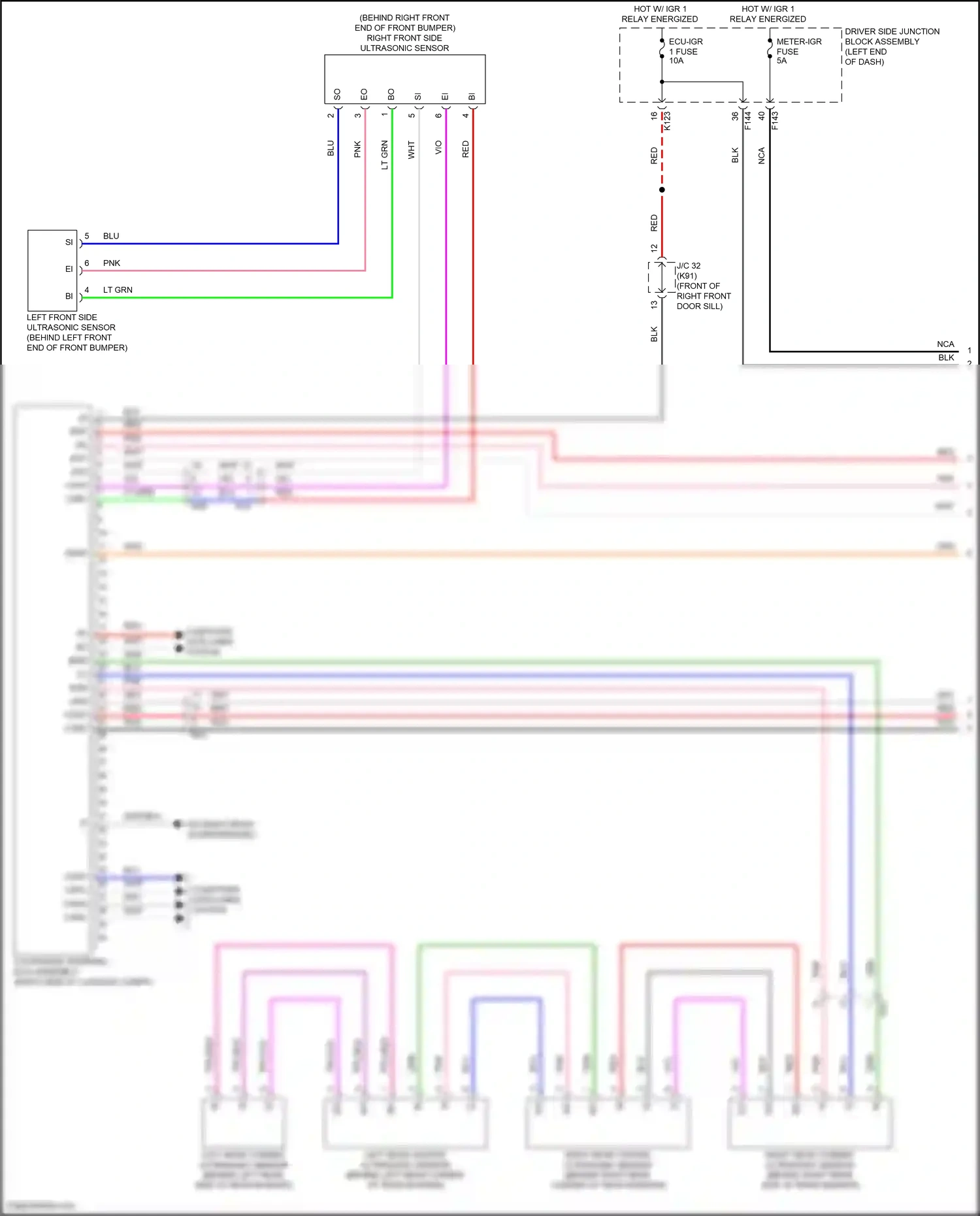 Subaru Solterra I (2022-2024) computer data lines system wiring diagram  (39 of 83)