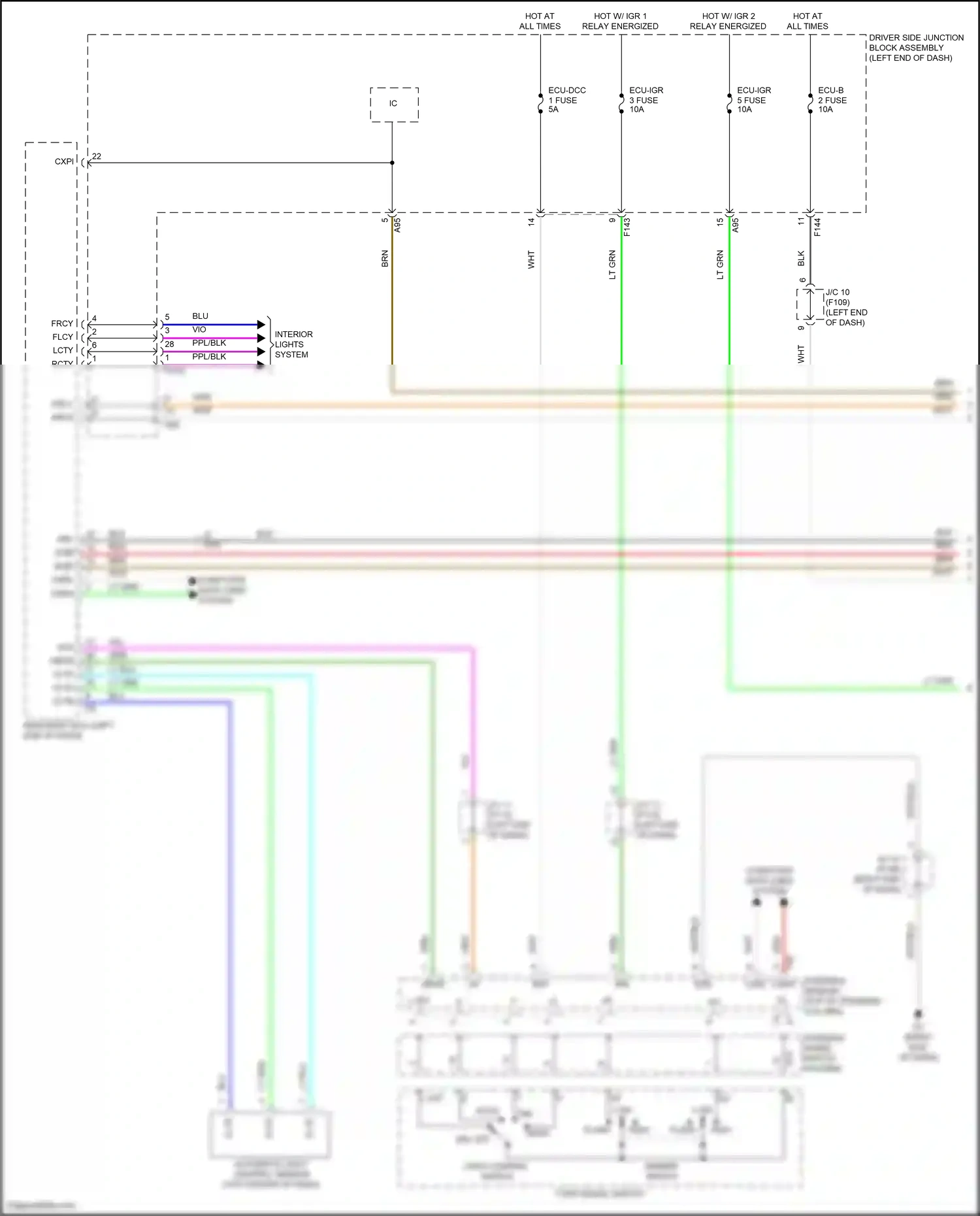 Subaru Solterra I (2022-2024) computer data lines system wiring diagram  (47 of 83)