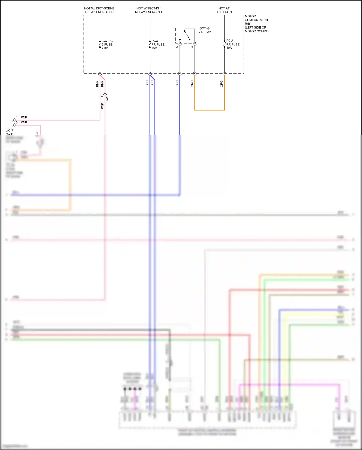 Subaru Solterra I (2022-2024) computer data lines system wiring diagram  (60 of 83)