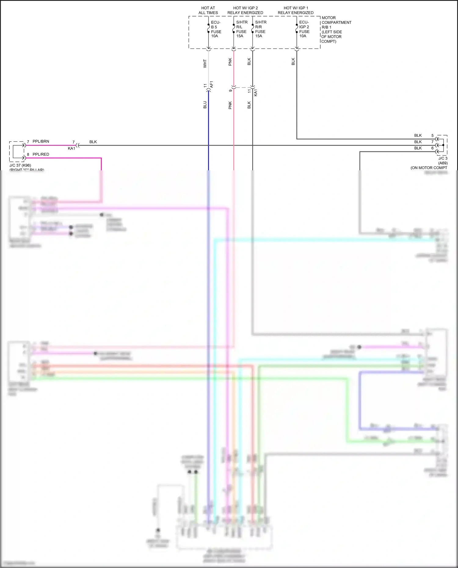 Subaru Solterra I (2022-2024) computer data lines system wiring diagram  (76 of 83)