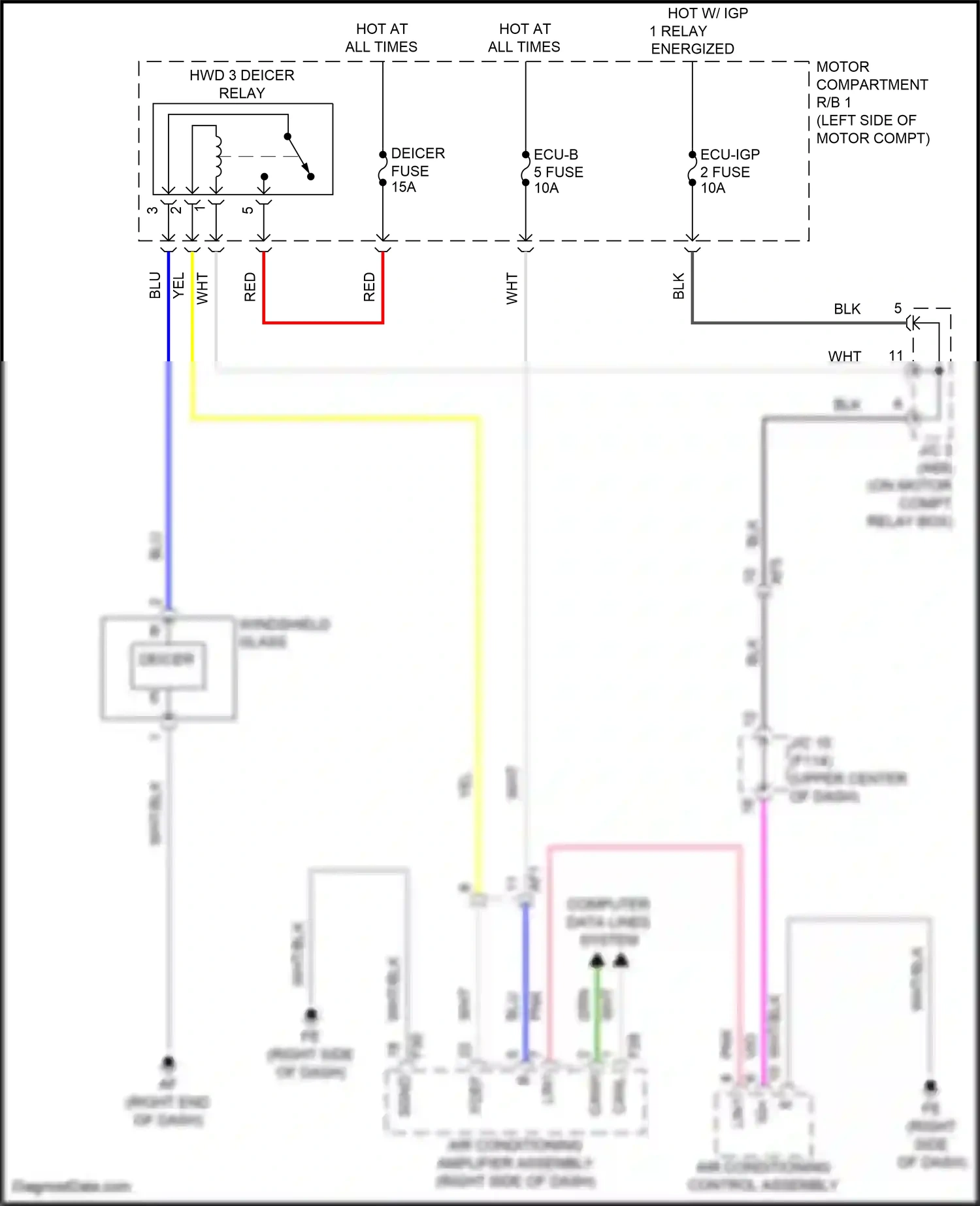 Subaru Solterra I (2022-2024) computer data lines system wiring diagram  (46 of 83)