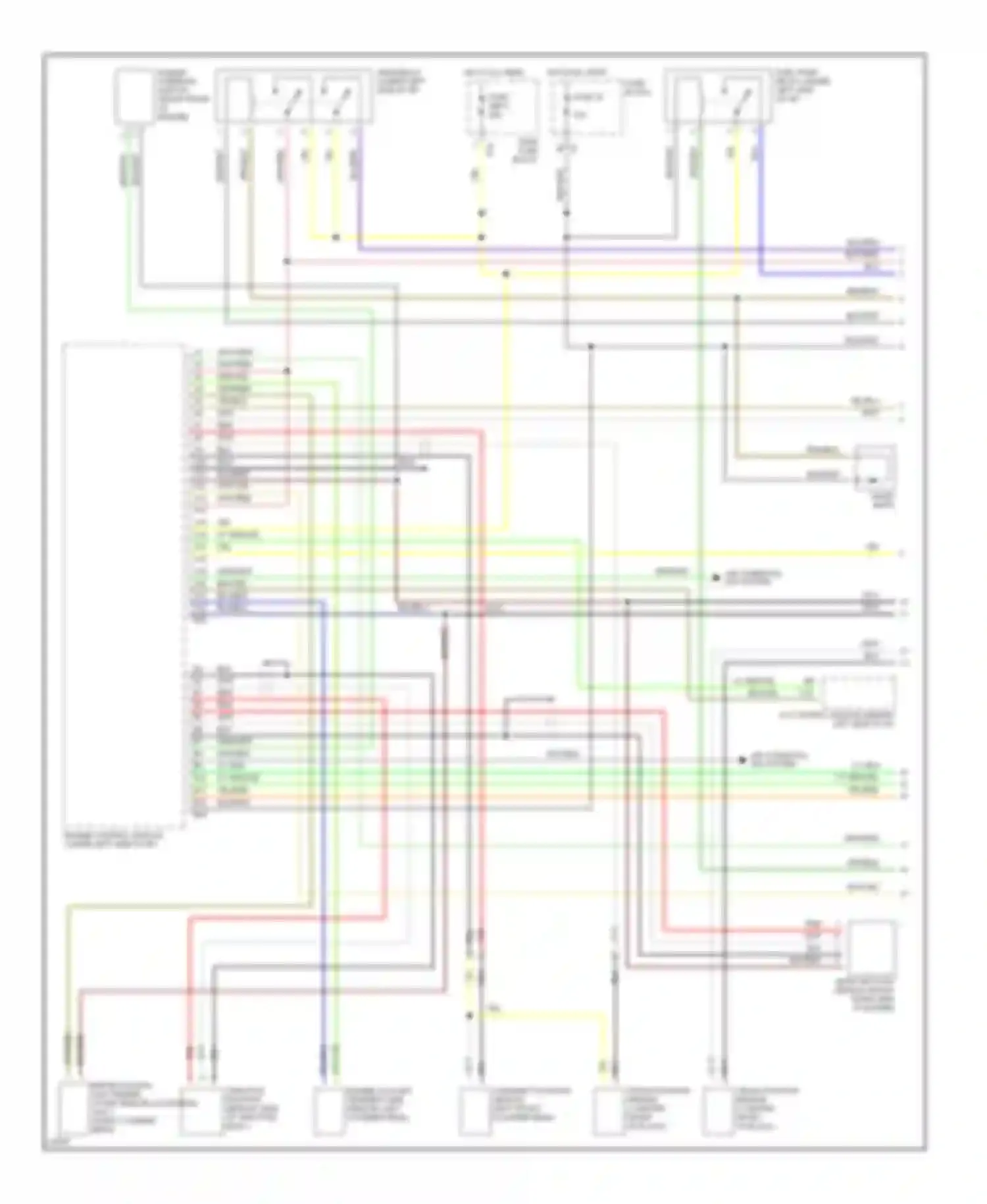 SVX Subaru I (1991-1997): Wiring diagram engine performance 3.3ls (1 of 3)