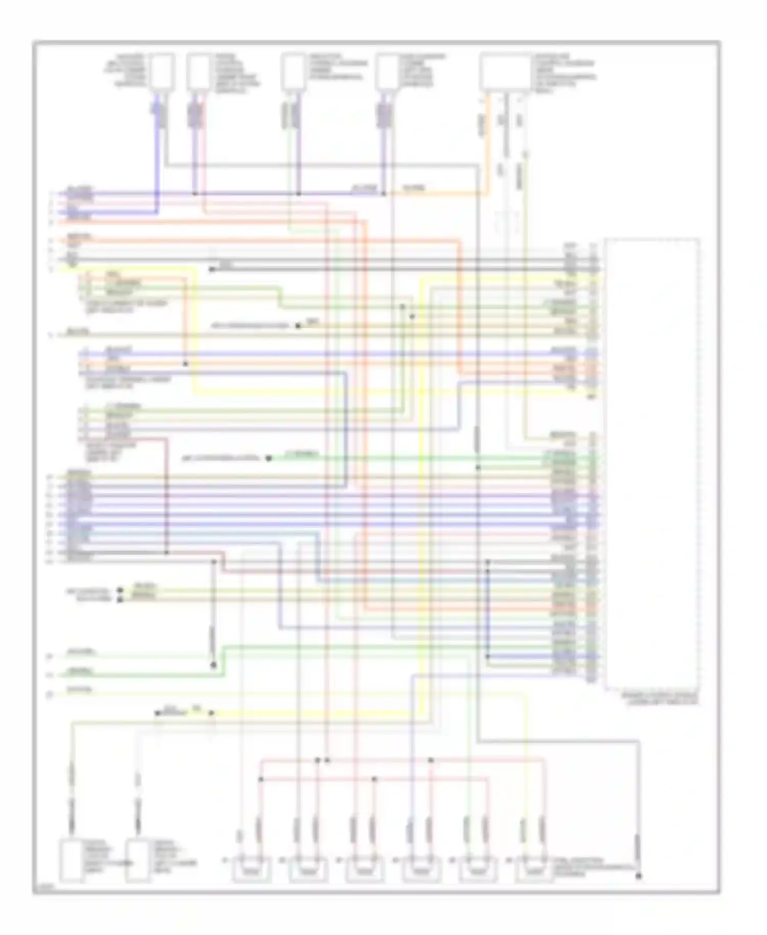 SVX Subaru I (1991-1997): Wiring diagram engine performance 3.3ls (3 of 3)