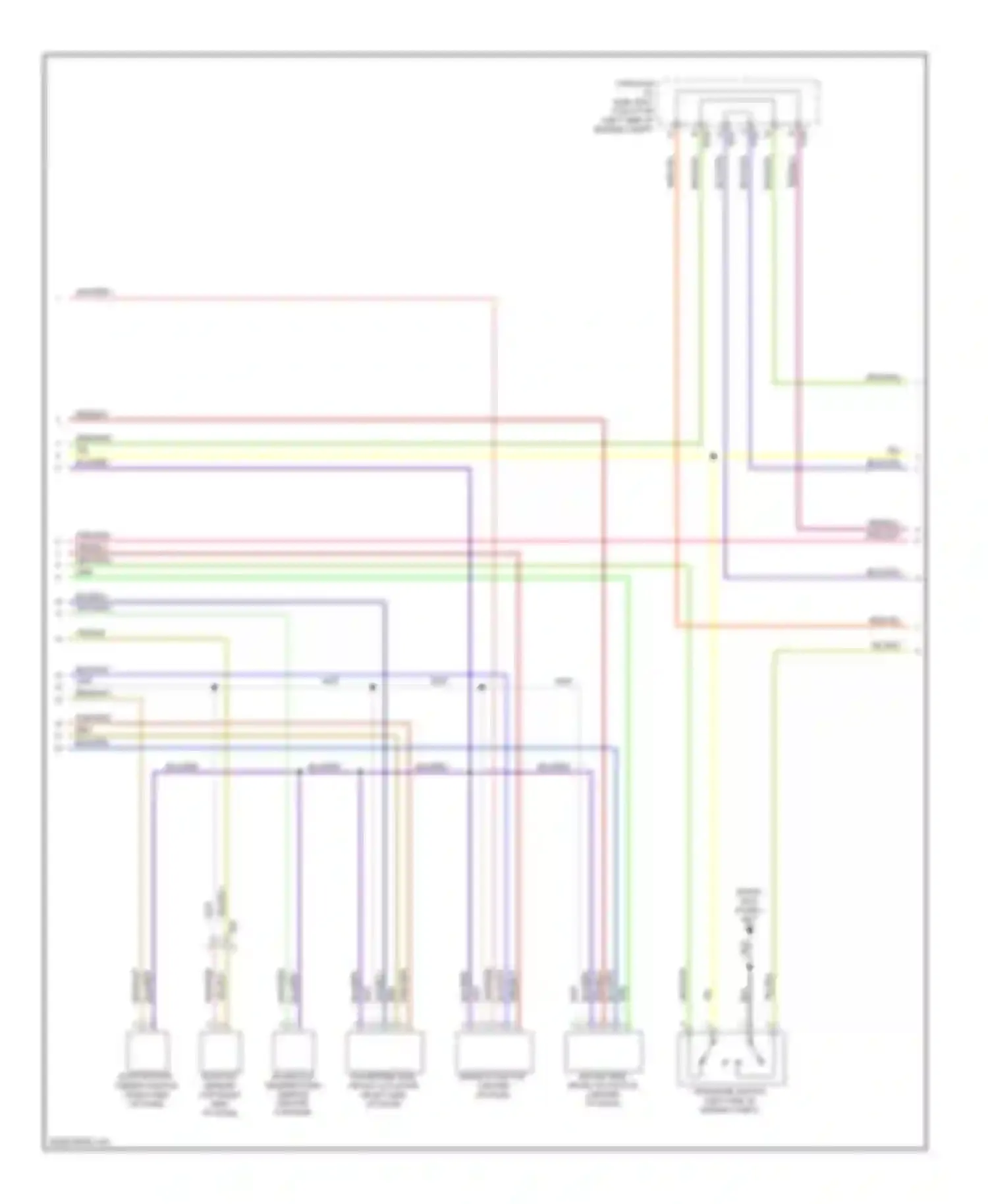 Tribeca Subaru WX facelift (2007-2014): Front a/c circuit (2 of 3)