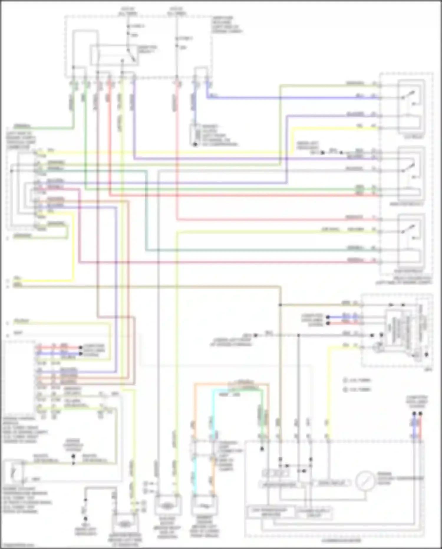 WRX STI Subaru VA facelift (2016-2021): Automatic a/c circuit (2 of 2)
