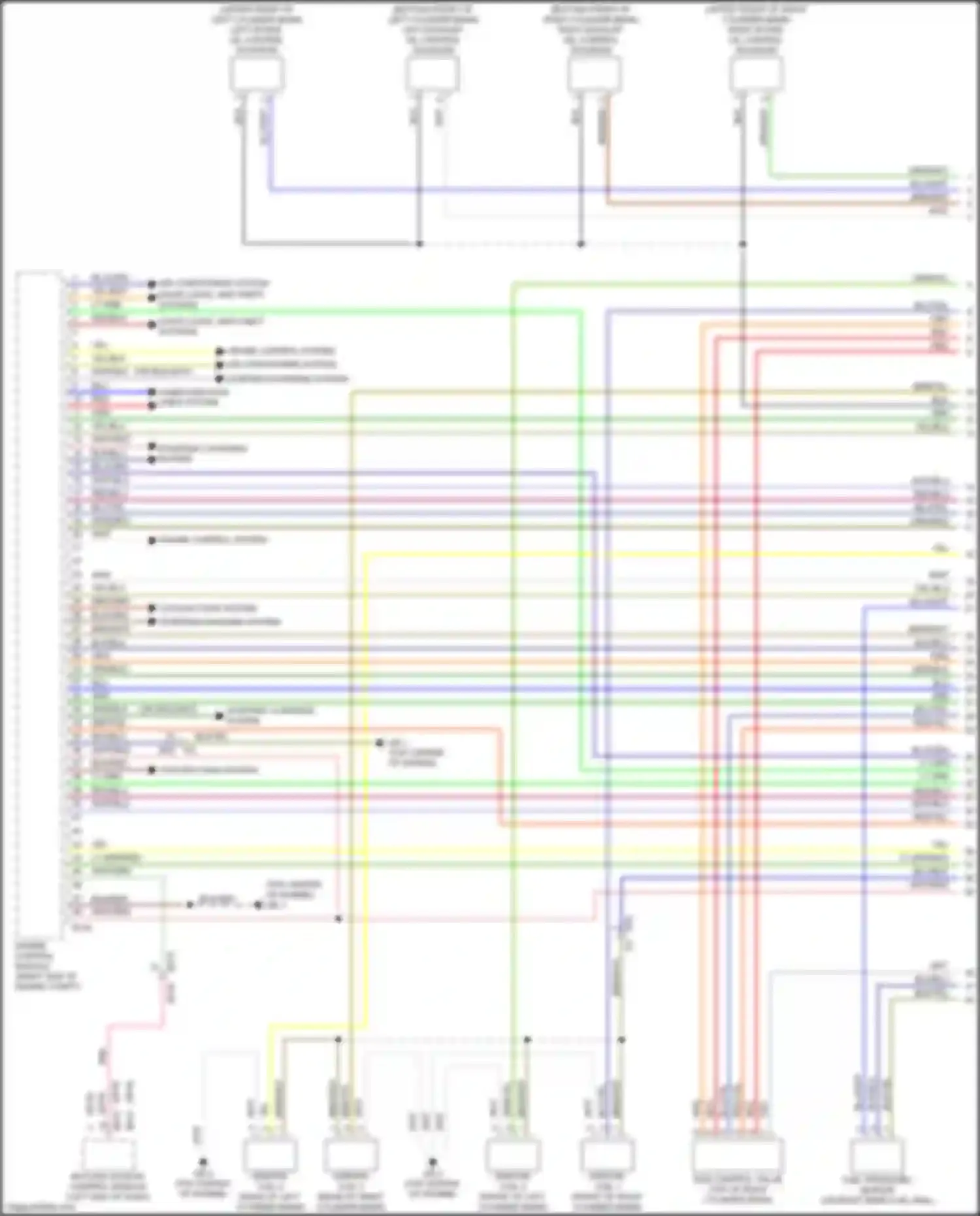 WRX STI Subaru VA facelift (2016-2021): Wiring diagram engine performance 2.0l turbo (1 of 8)