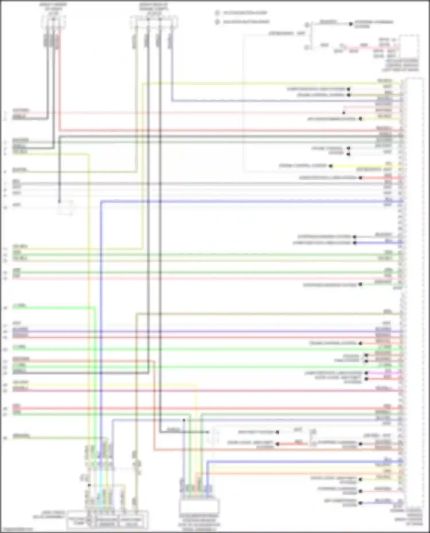 WRX STI Subaru VA facelift (2016-2021): Wiring diagram engine performance 2.5l turbo (7 of 7)