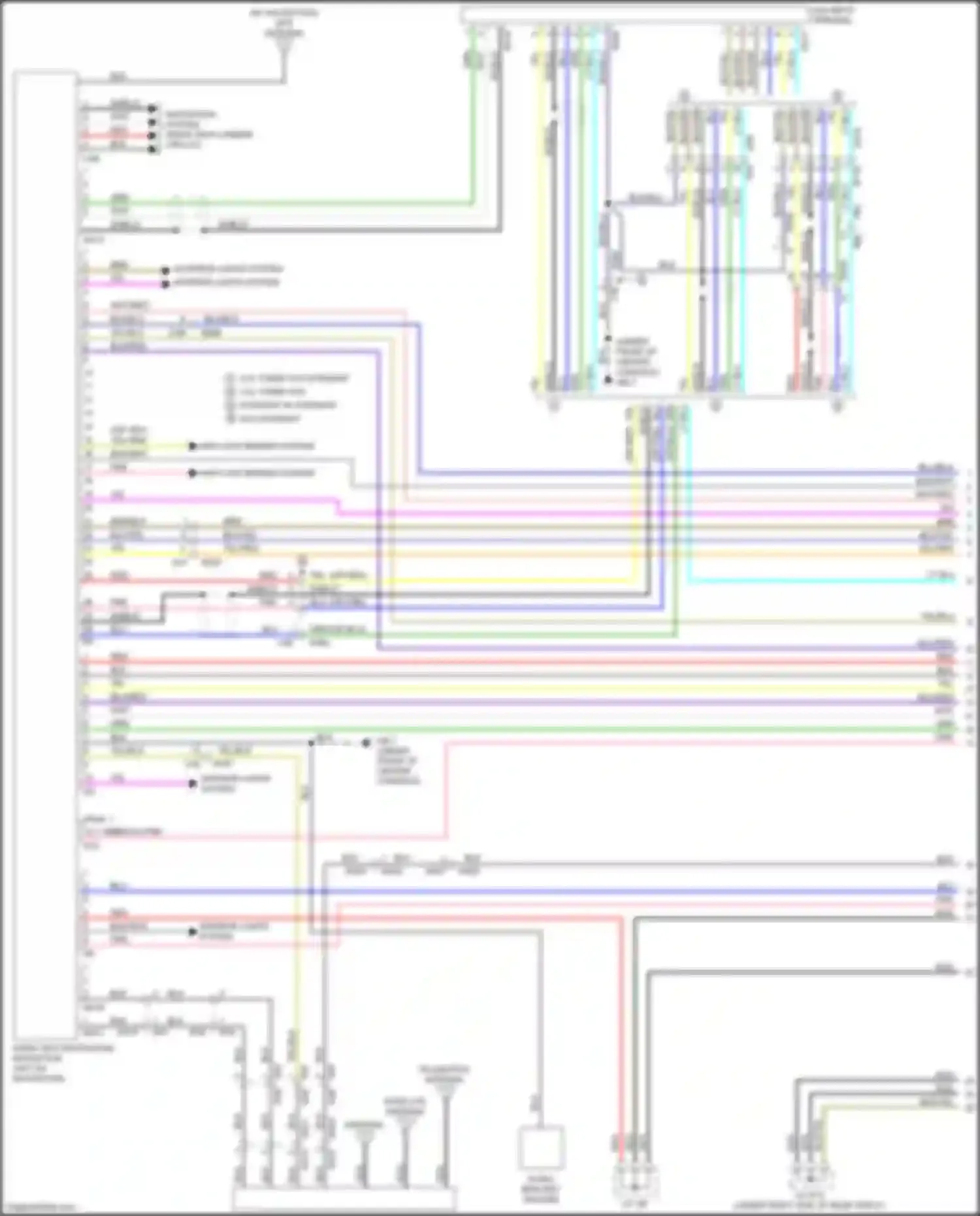 WRX STI Subaru VA facelift (2016-2021): Navigation circuit, w/ telematics (1 of 4)