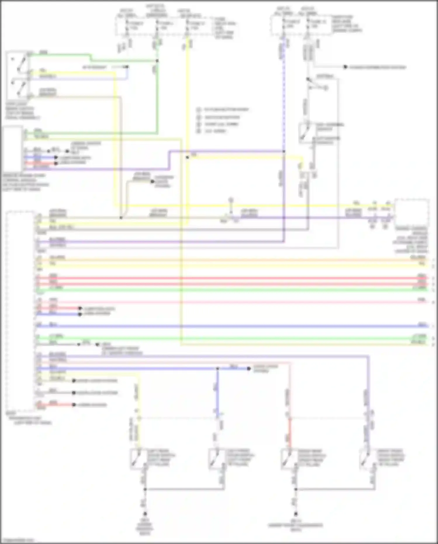 WRX STI Subaru VA facelift (2016-2021): Remote starting circuit (1 of 2)