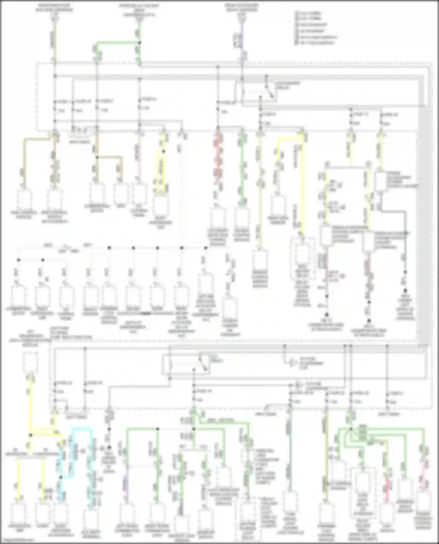 Wiring diagram auto headlight beam leveler control module for Subaru WRX STI VA facelift (2016-2021) (5 of 5)