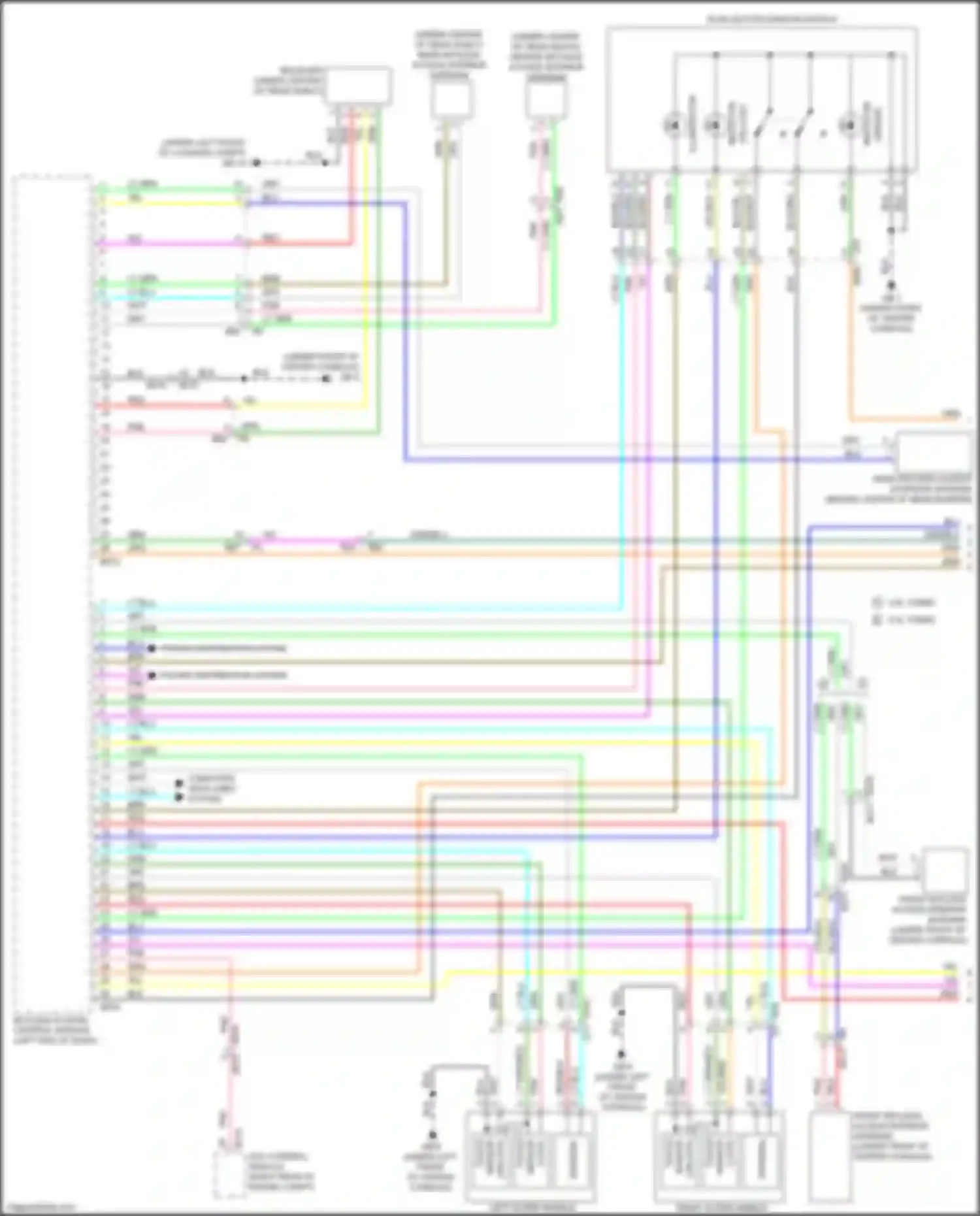 Wiring diagram blk/grn for Subaru WRX STI VA facelift (2016-2021) (1 of 13)