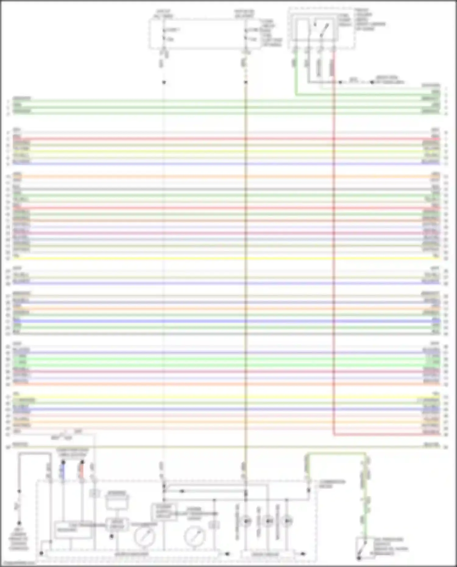 Wiring diagram can transceiver, receiver for Subaru WRX STI VA facelift (2016-2021) (26 of 27)