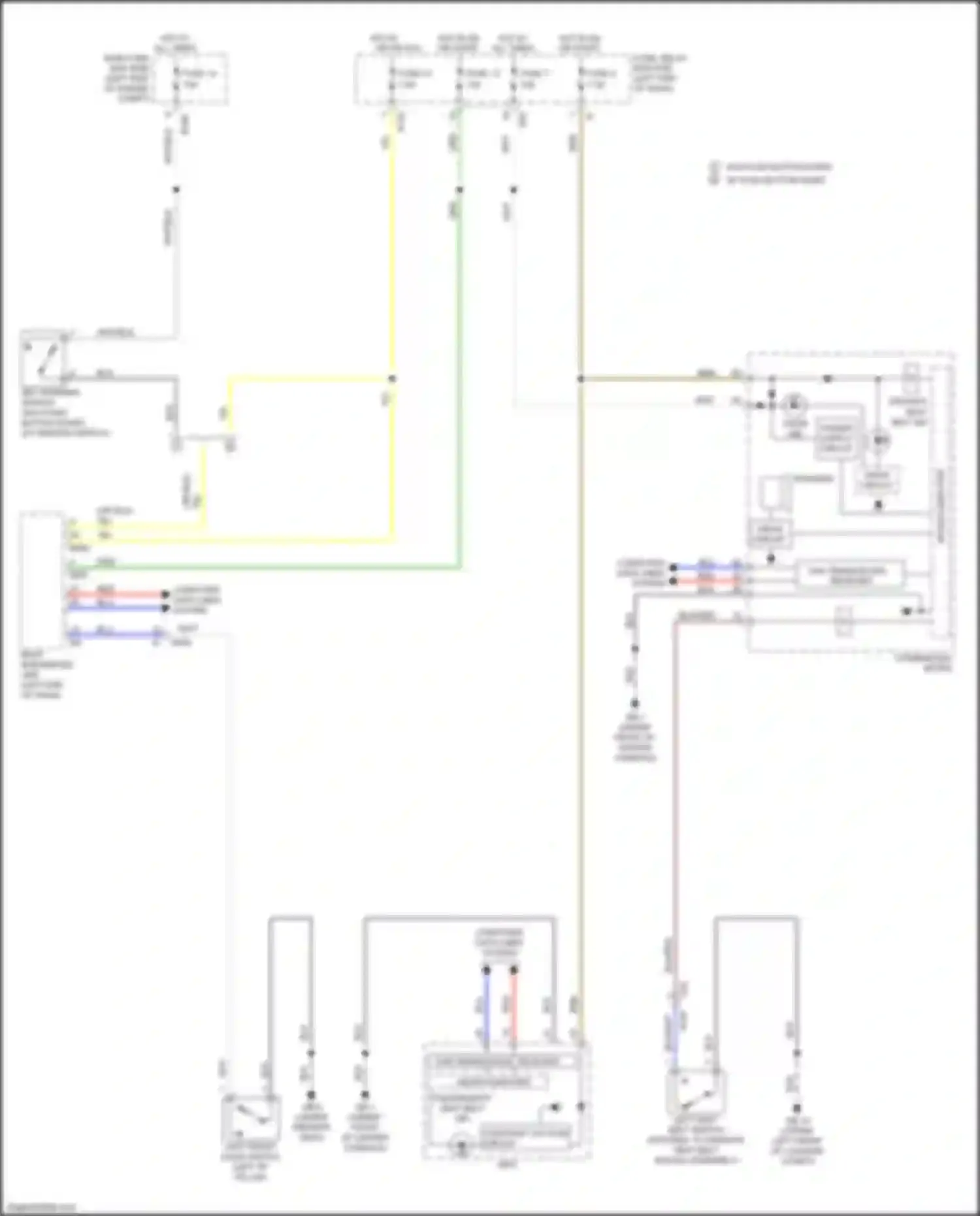 Wiring diagram can transceiver, receiver for Subaru WRX STI VA facelift (2016-2021) (1 of 27)