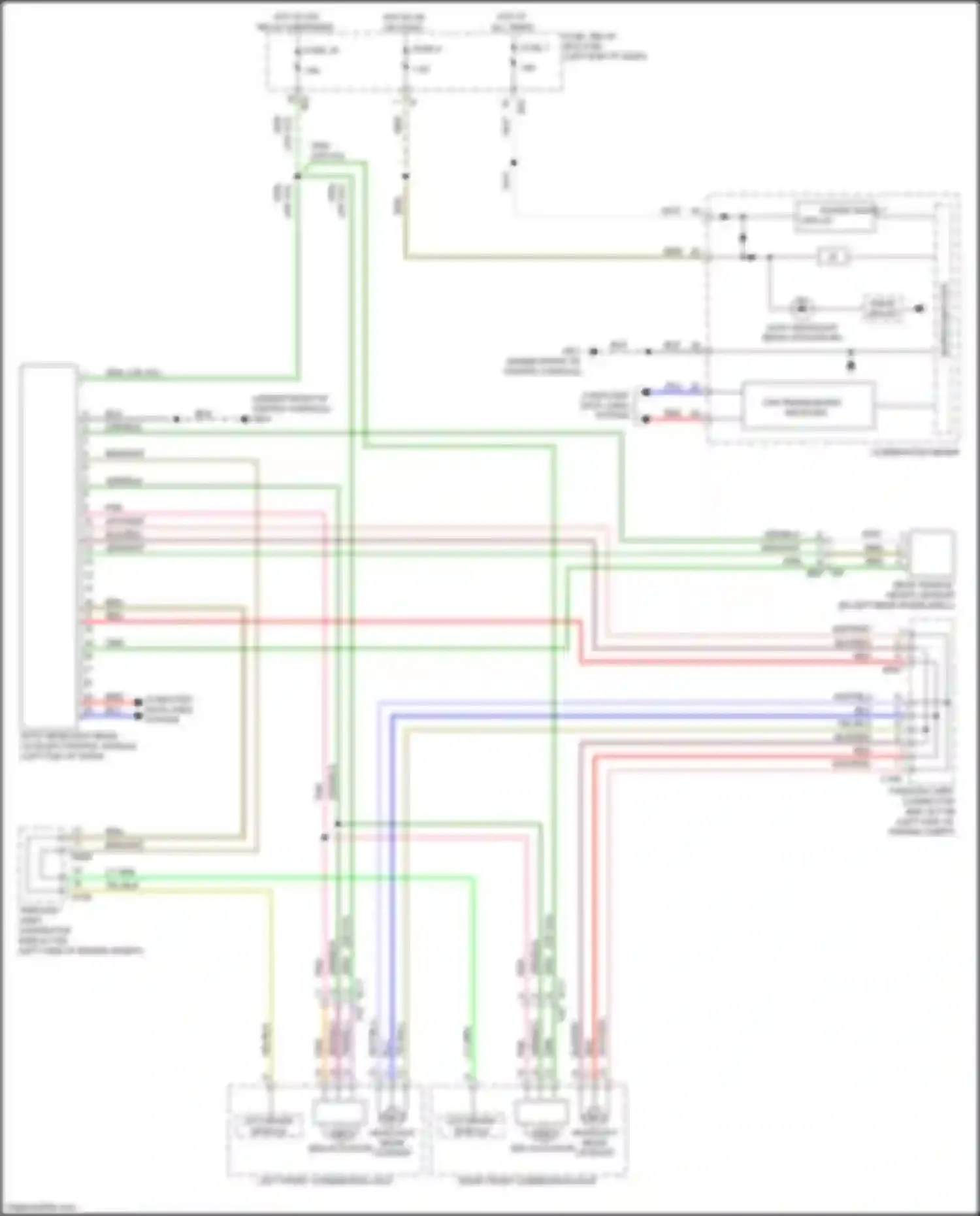 Wiring diagram can transceiver for Subaru WRX STI VA facelift (2016-2021) (1 of 2)