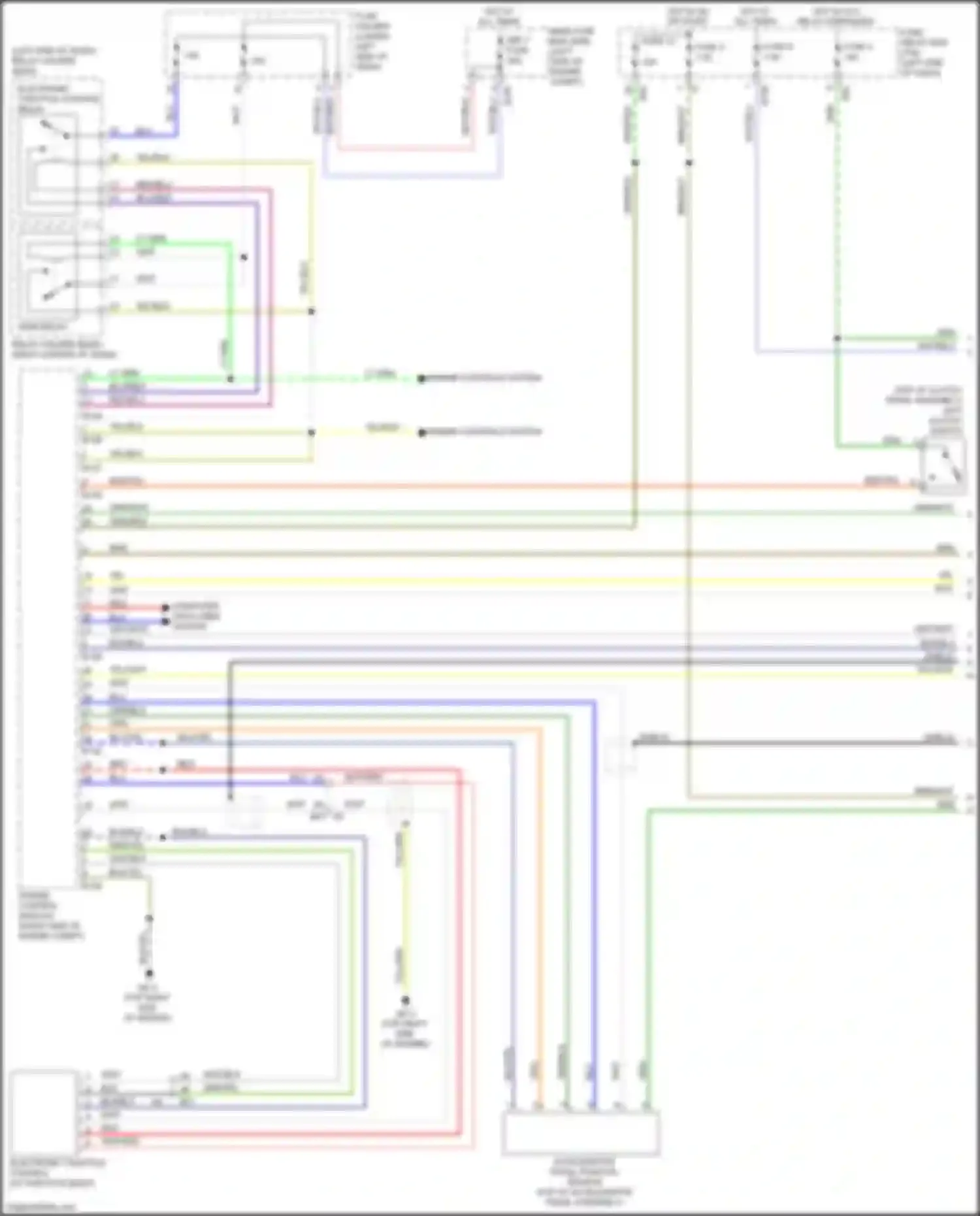 Wiring diagram computer data lines system for Subaru WRX STI VA facelift (2016-2021) (61 of 65)